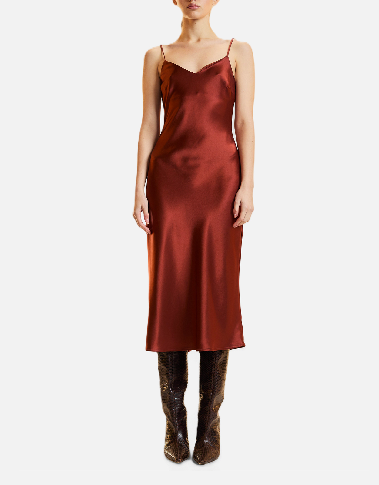 Cynthia Rowley Satin Slip Dress -