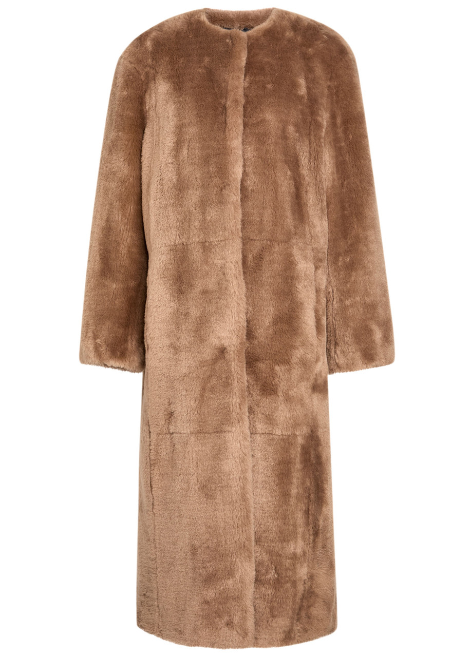Stand Studio Gracelyn Faux fur Coat - Brown -