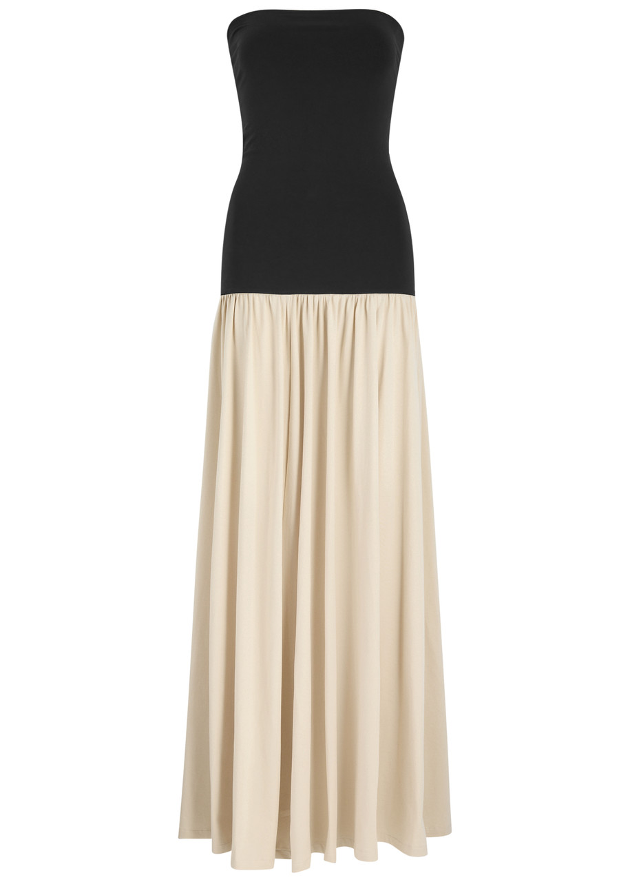 BY Malene Birger Marciella Strapless Stretch-cotton Maxi Dress - Black - S - S