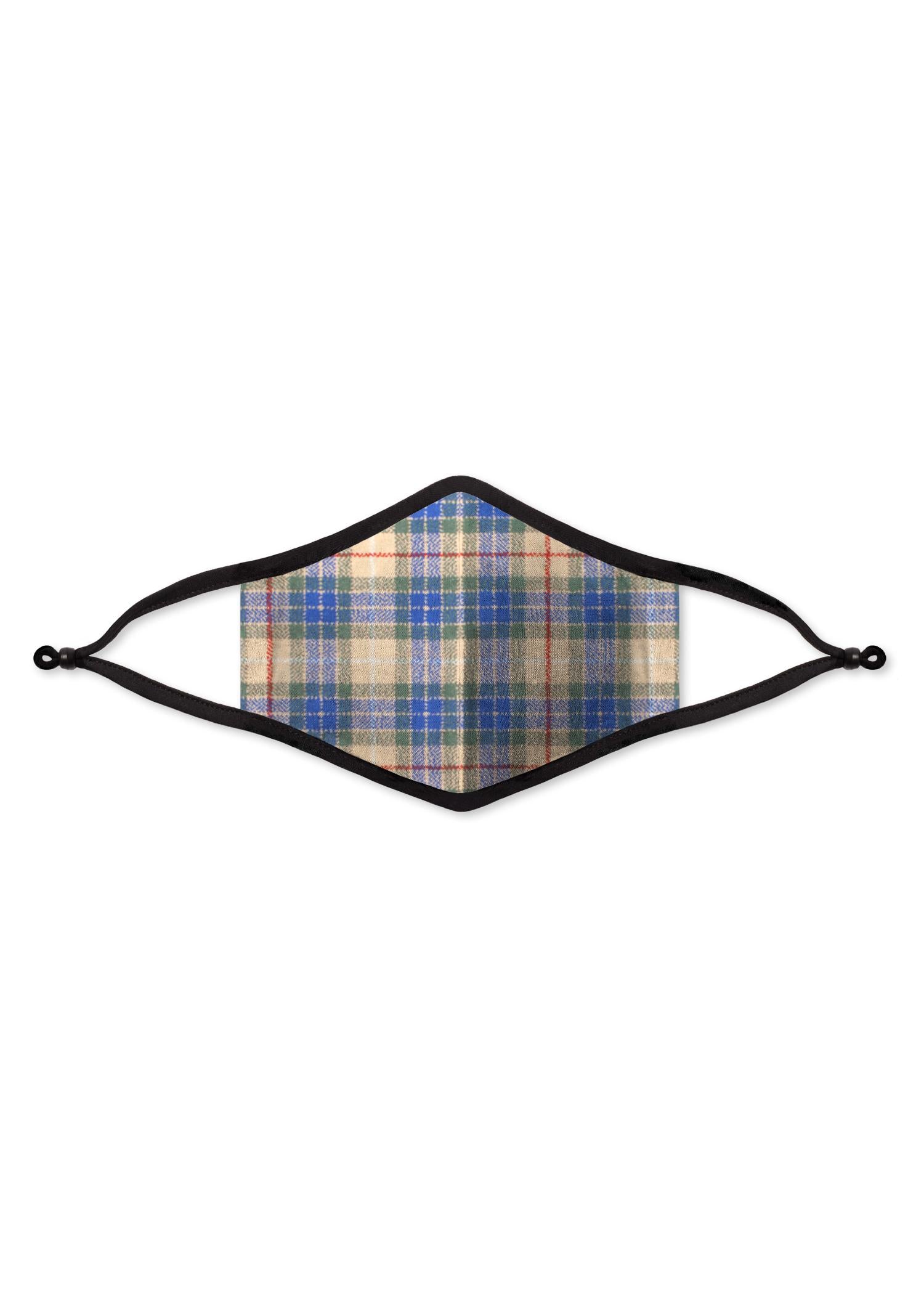 Organic Cotton Mask - Artist Print - Fraser Dress Tartan