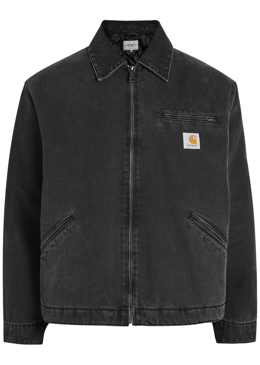 Carhartt Wip Detroit Quilted Denim Jacket - Black