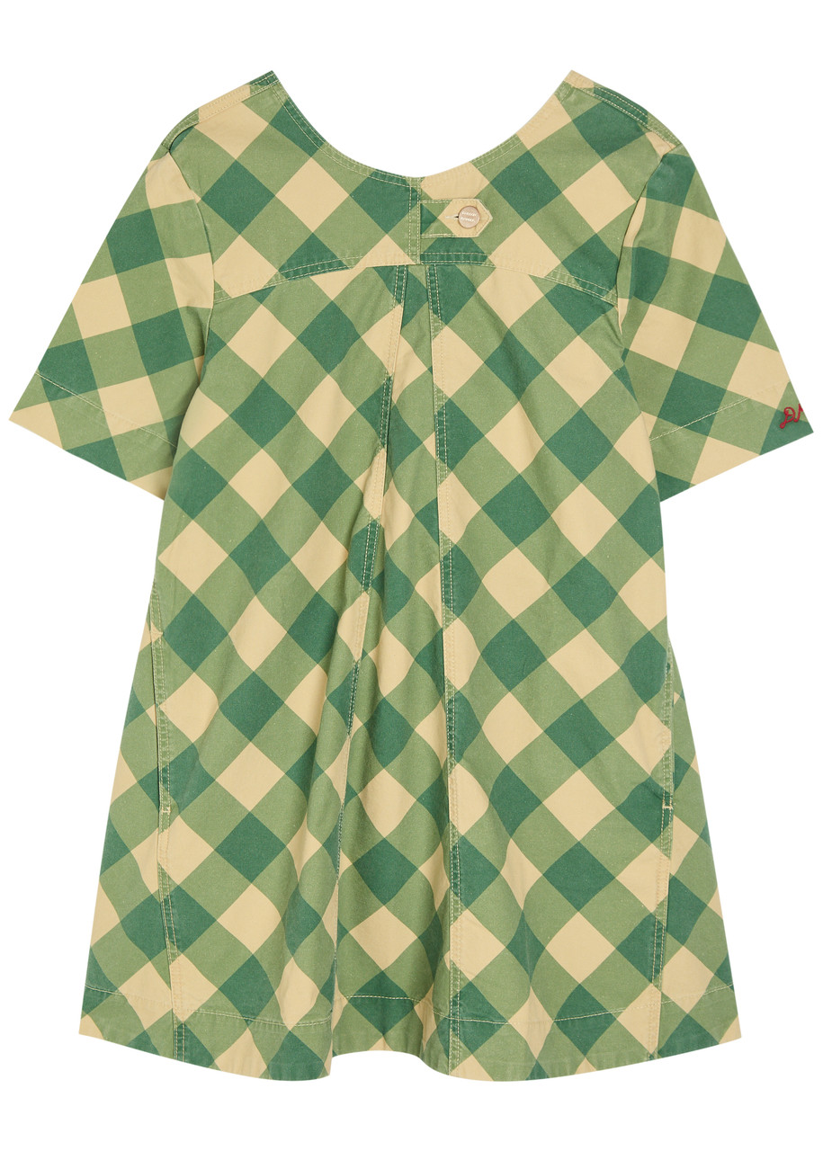 Damson Madder Bridget Reversible Cotton Mini Dress - Multicoloured - L
