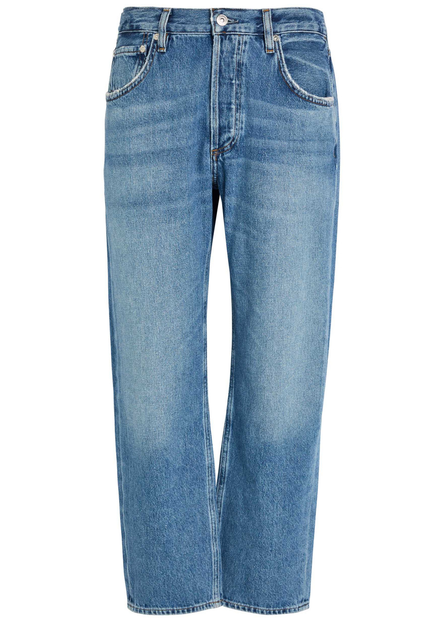 Citizens OF Humanity Winslow Boyfriend Cropped Jeans - Blue - W