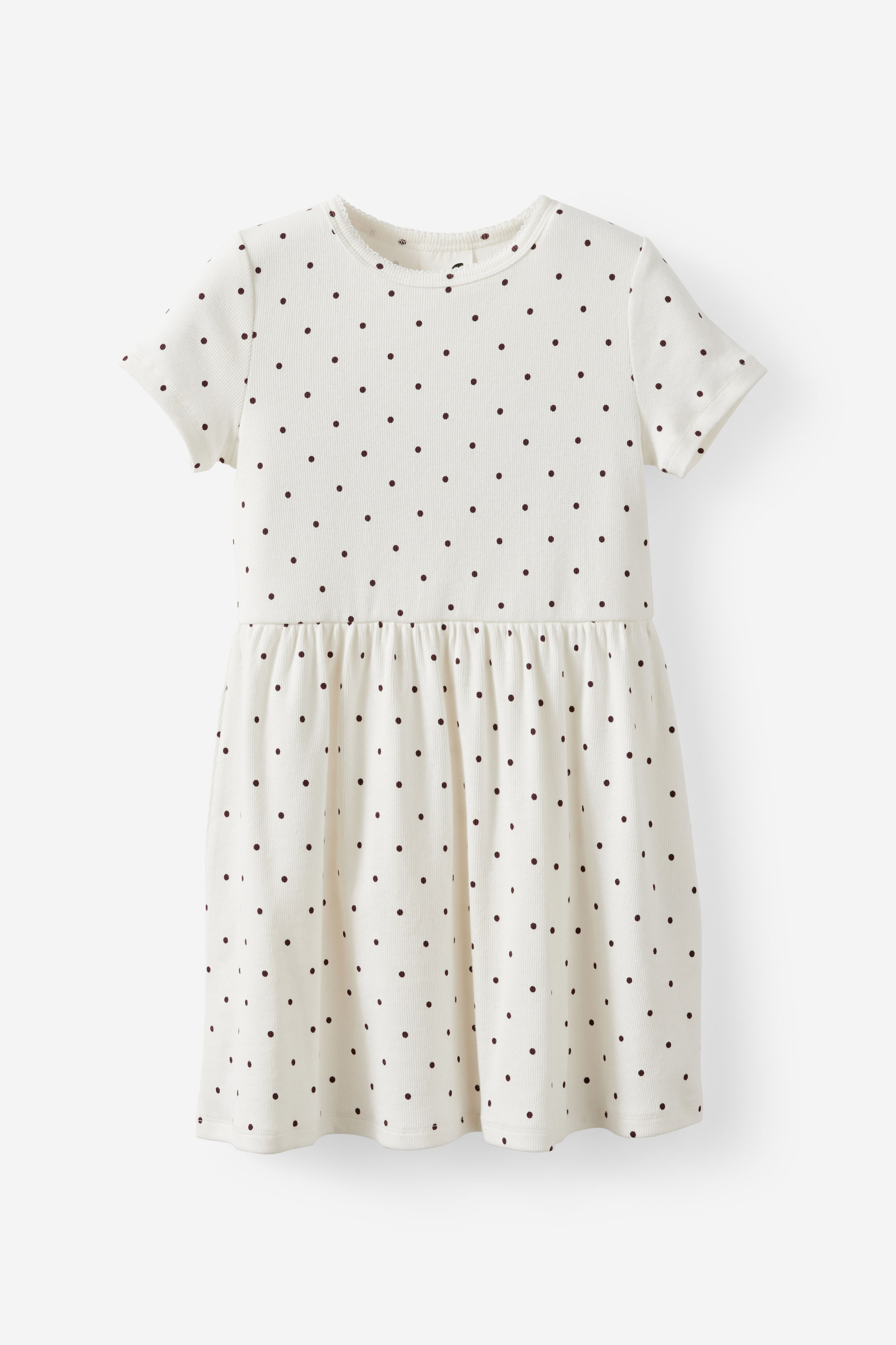 Cotton On Kids - Raya Short Sleeve Dress - Vanillabordeaux spot