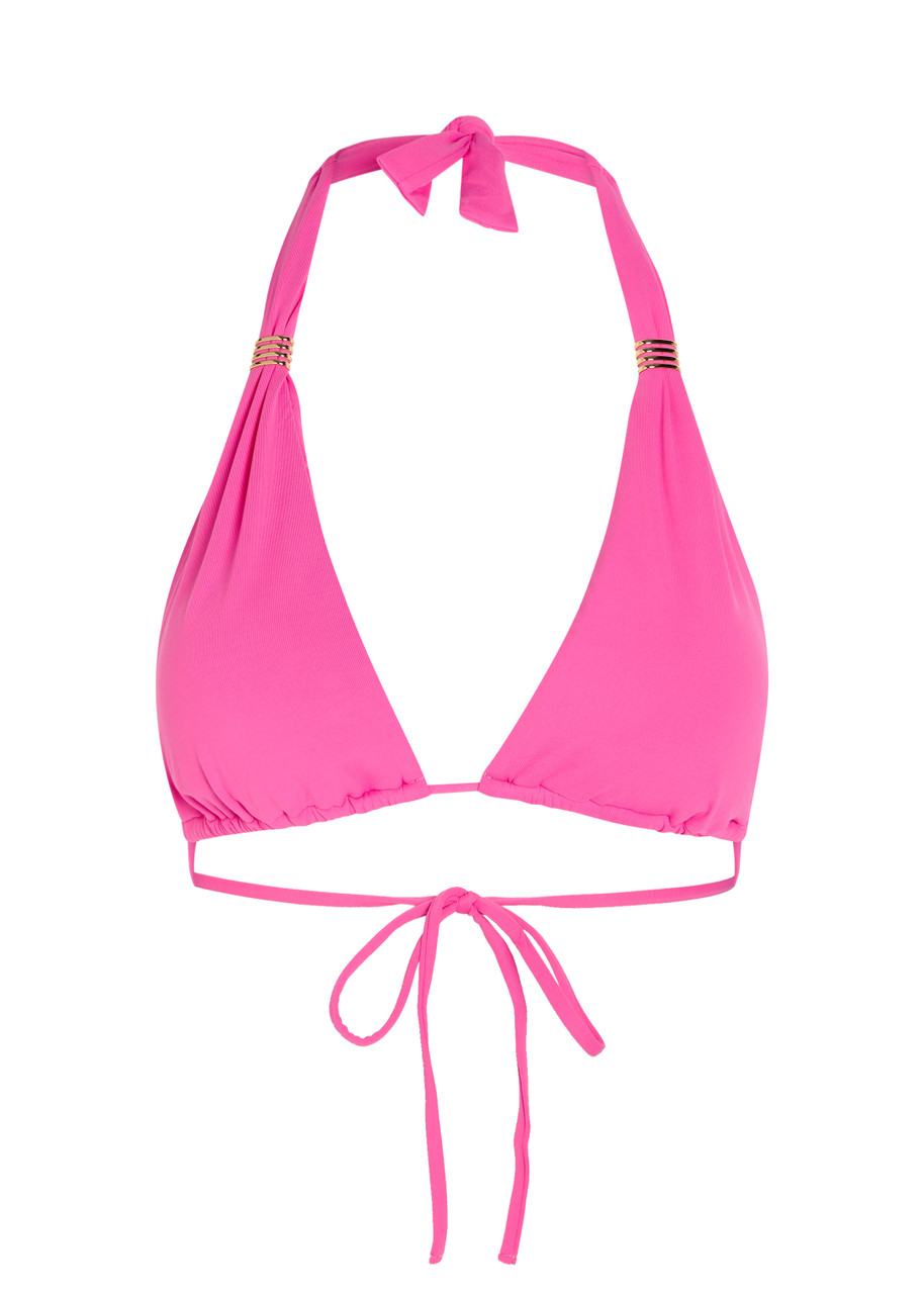 Melissa Odabash Grenada Triangle Bikini top - Pink - L
