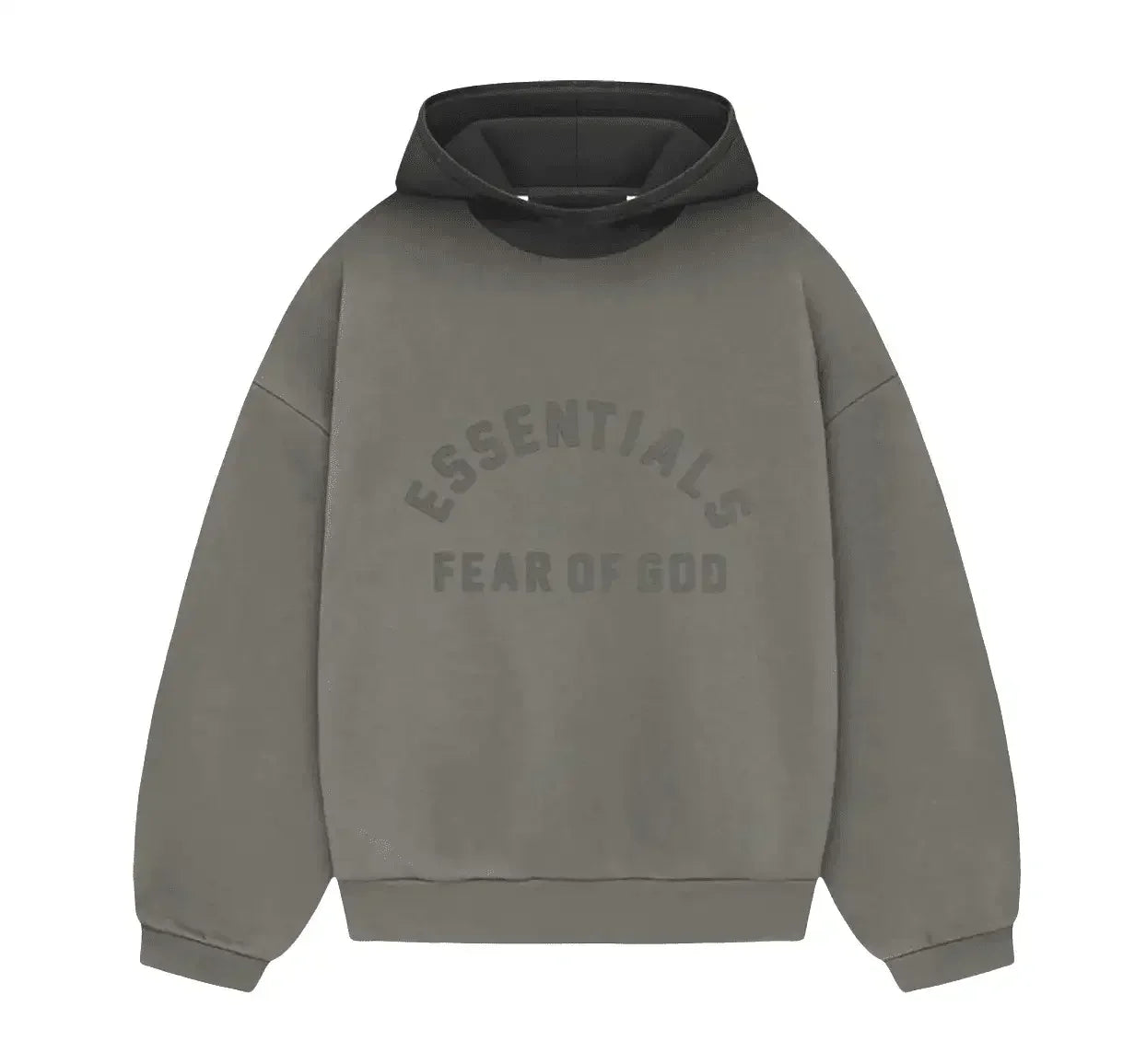 Fear of God Essentials SS Nylon Fleece Hoodie InkJet Black