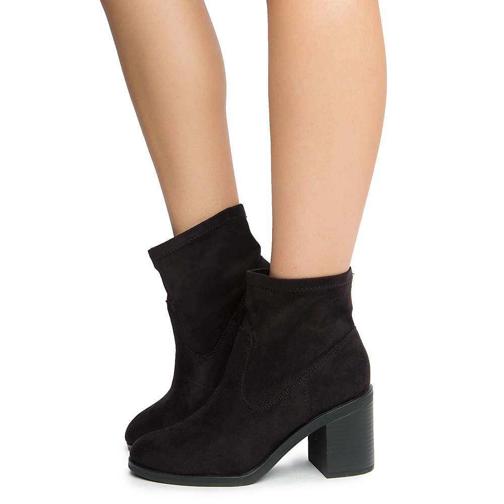 Women Sapling-S IMSU BLK Ankle Boots BLACK Boots . BLACK