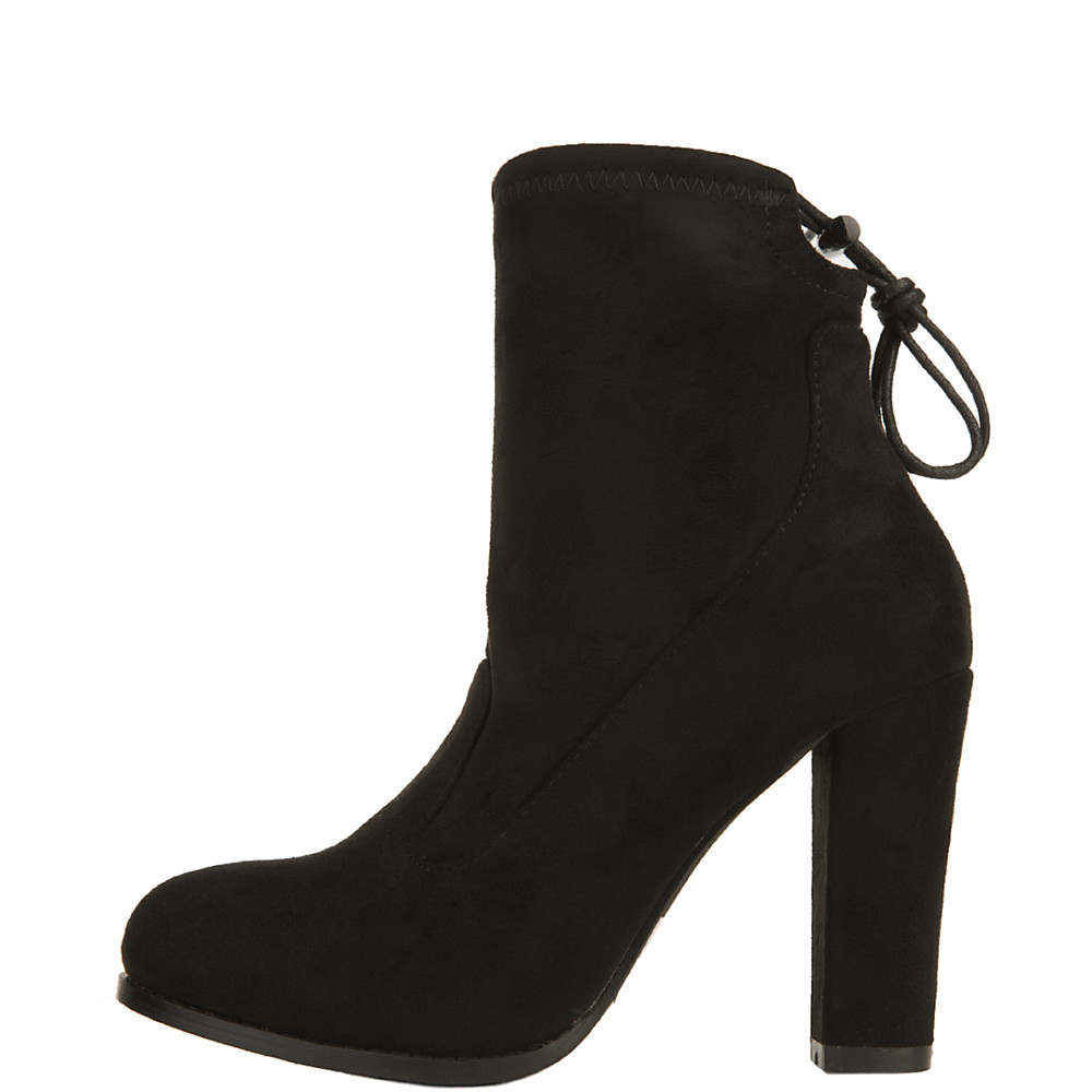 Women Solvang-A High Heel Ankle Boot Black Black Boots . Black