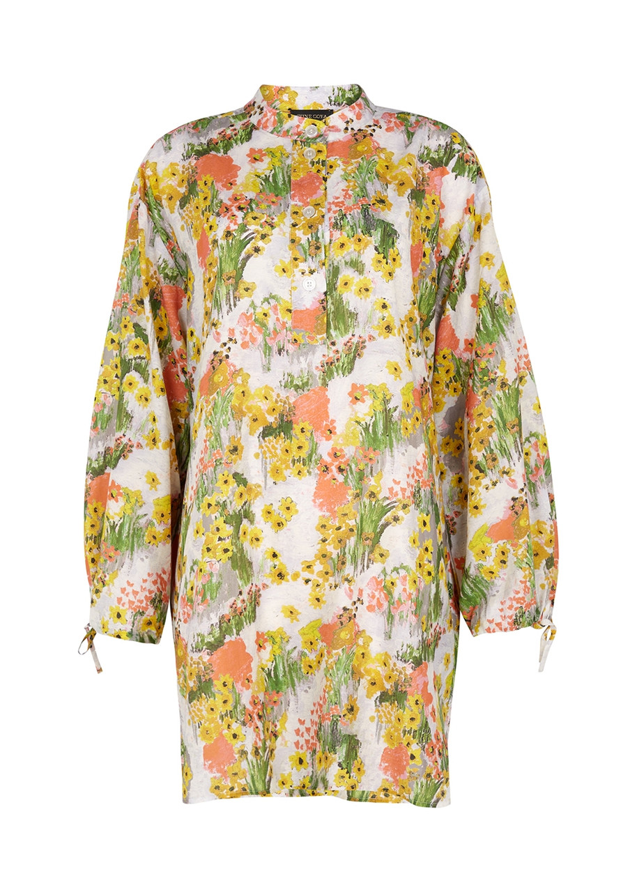 Stine Goya Neva Floral-print Mini Dress - Multicoloured