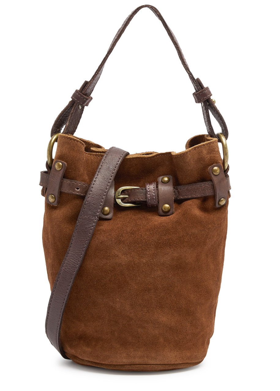Free People Soren Suede Bucket bag - Brown