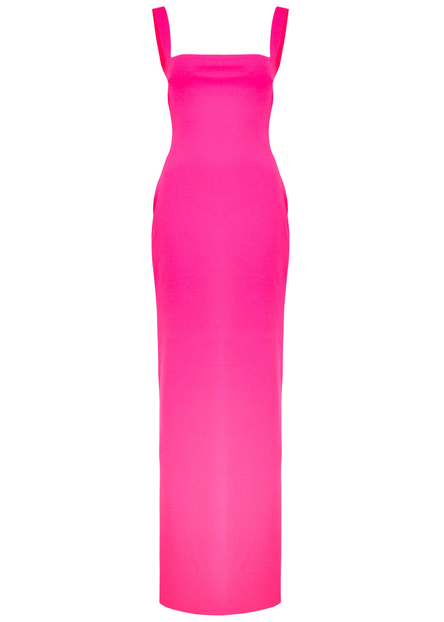 Solace London Joni Crepe Maxi Dress - Pink - S