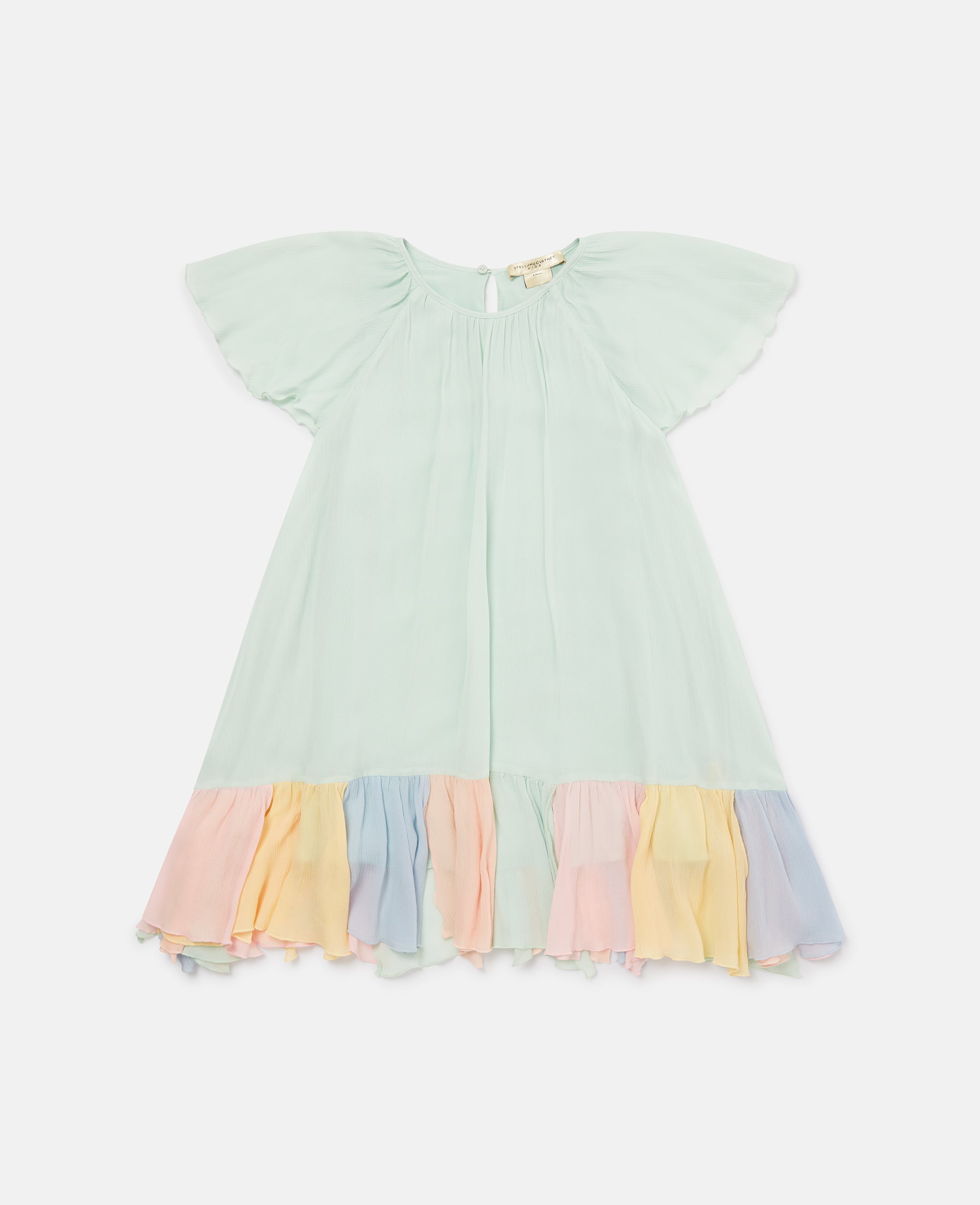 Stella McCartney - Tiered Contrast Hem Dress