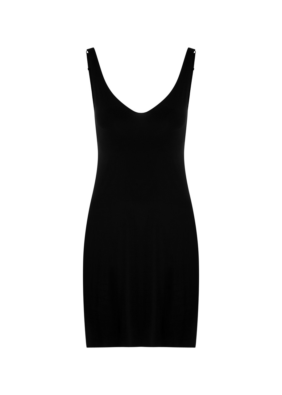 Wolford Pure Stretch-jersey Mini Slip Dress - Black - M M