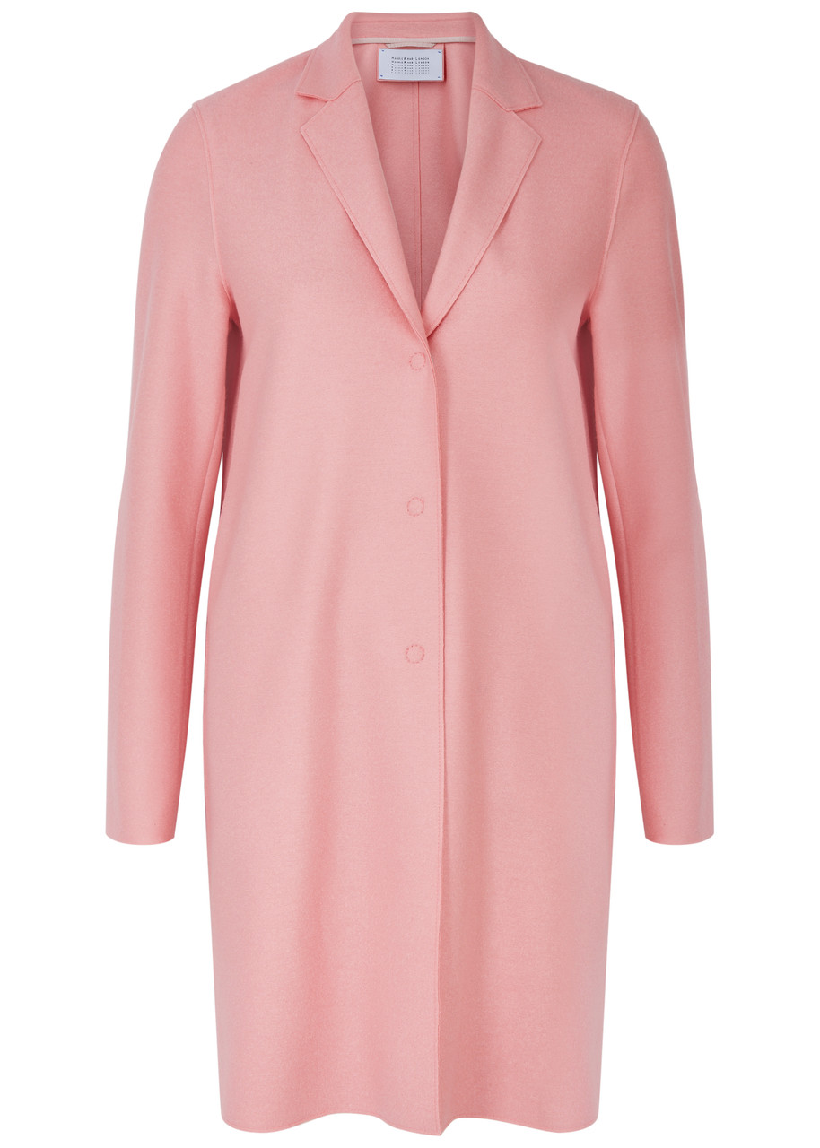 Harris Wharf London Cocoon Wool Coat - Pink - IT