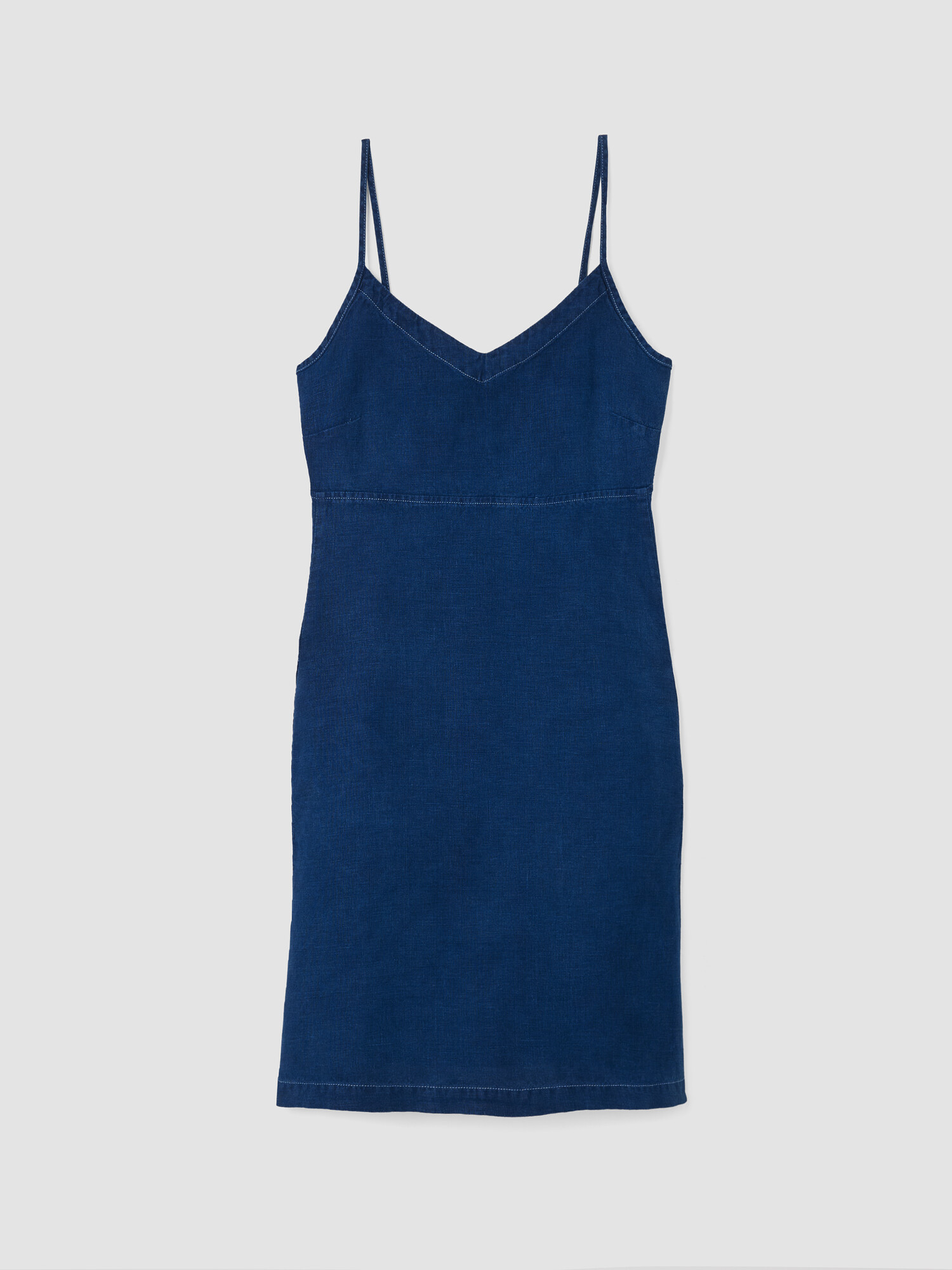 Renew Linen V-Neck Cami Dress