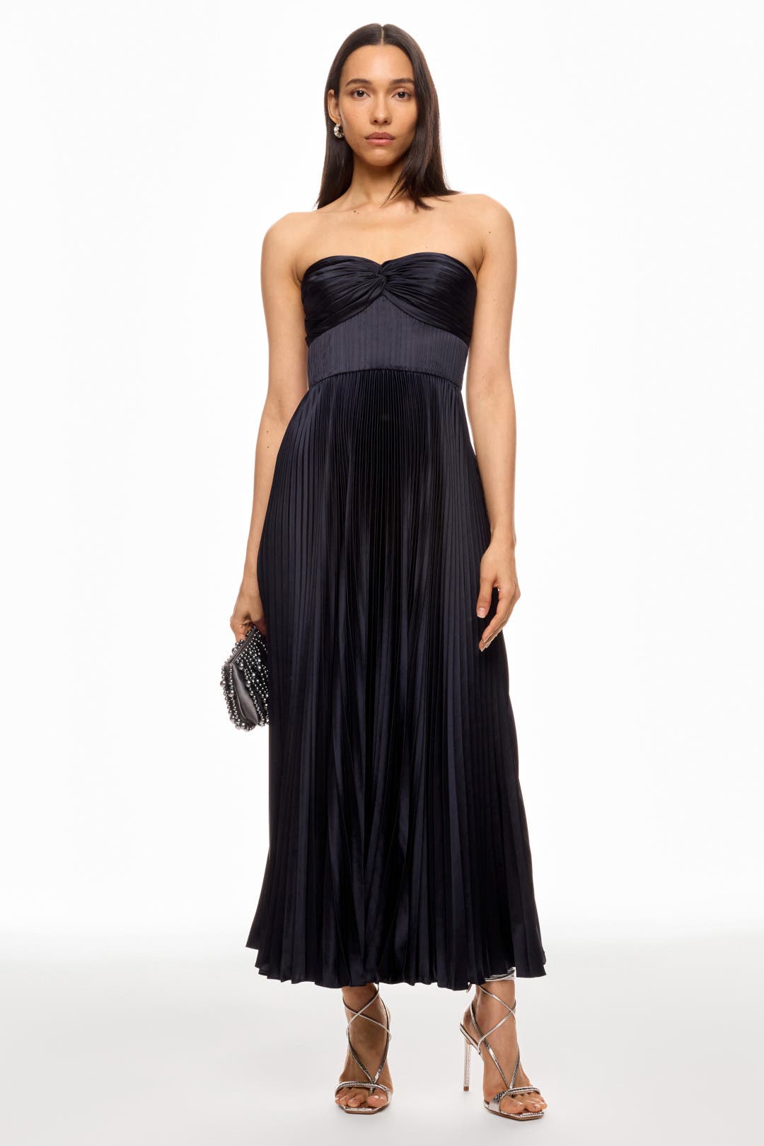 Amur Navy Belle Dress Blue