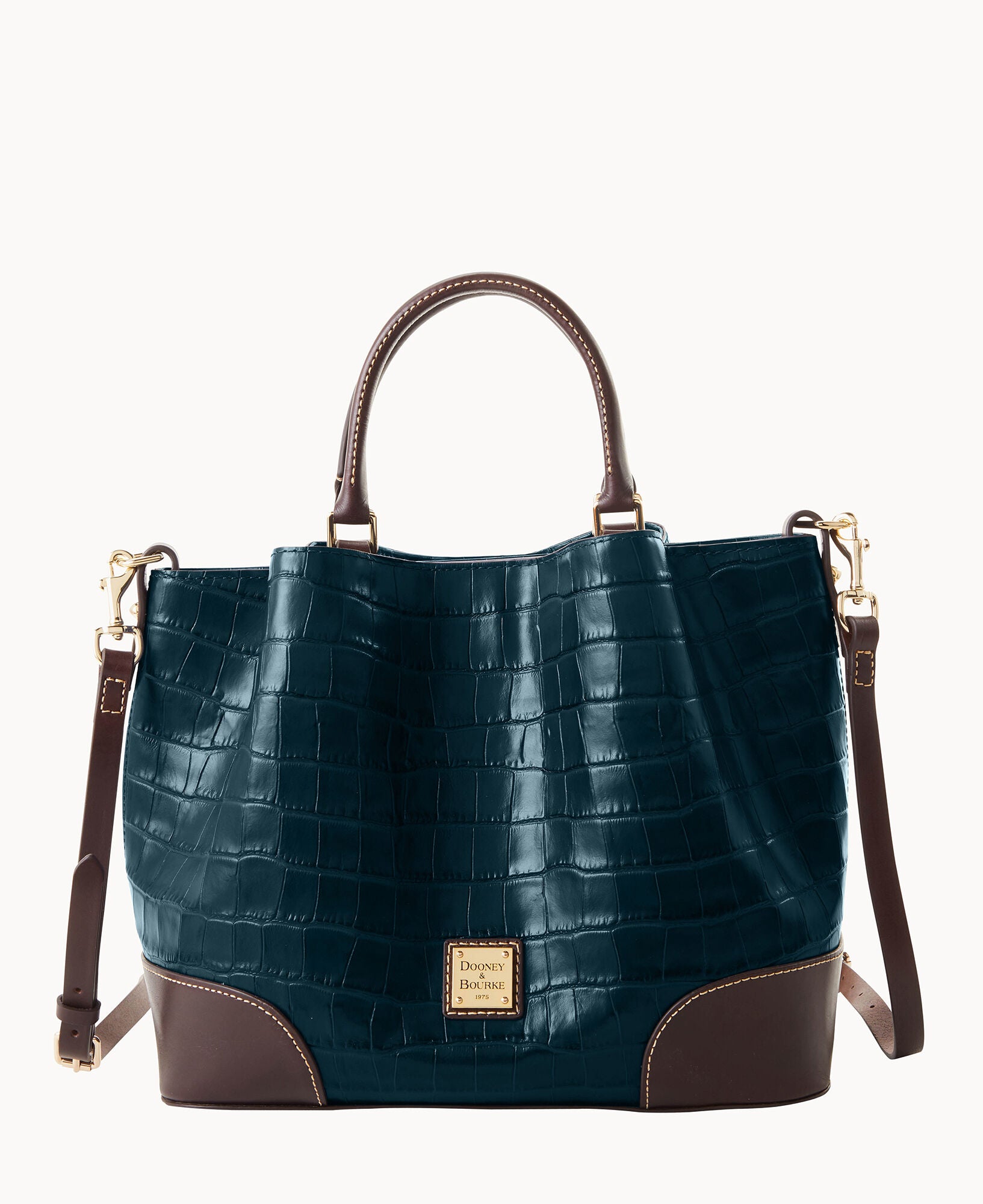Dooney & Bourke Women's Oakdale Brenna Satchel Bag in Black