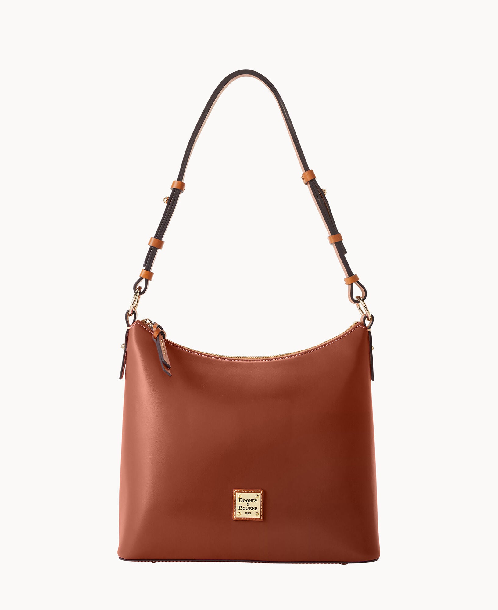 Dooney & Bourke Women's Wexford Leather Hobo Shoulder Bag in Natural