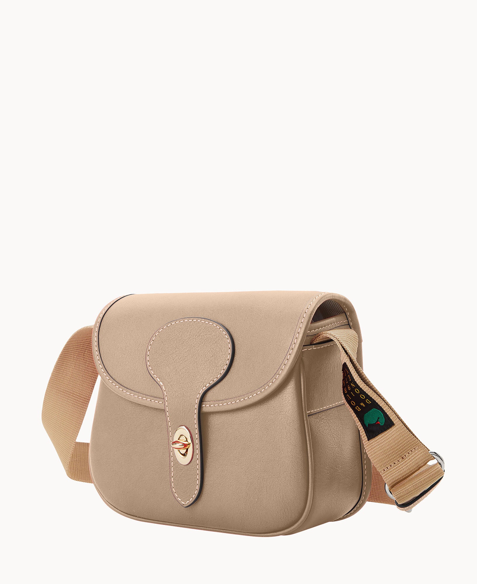 Dooney & Bourke Women's Penrose Saddle Crossbody Bag in Beige