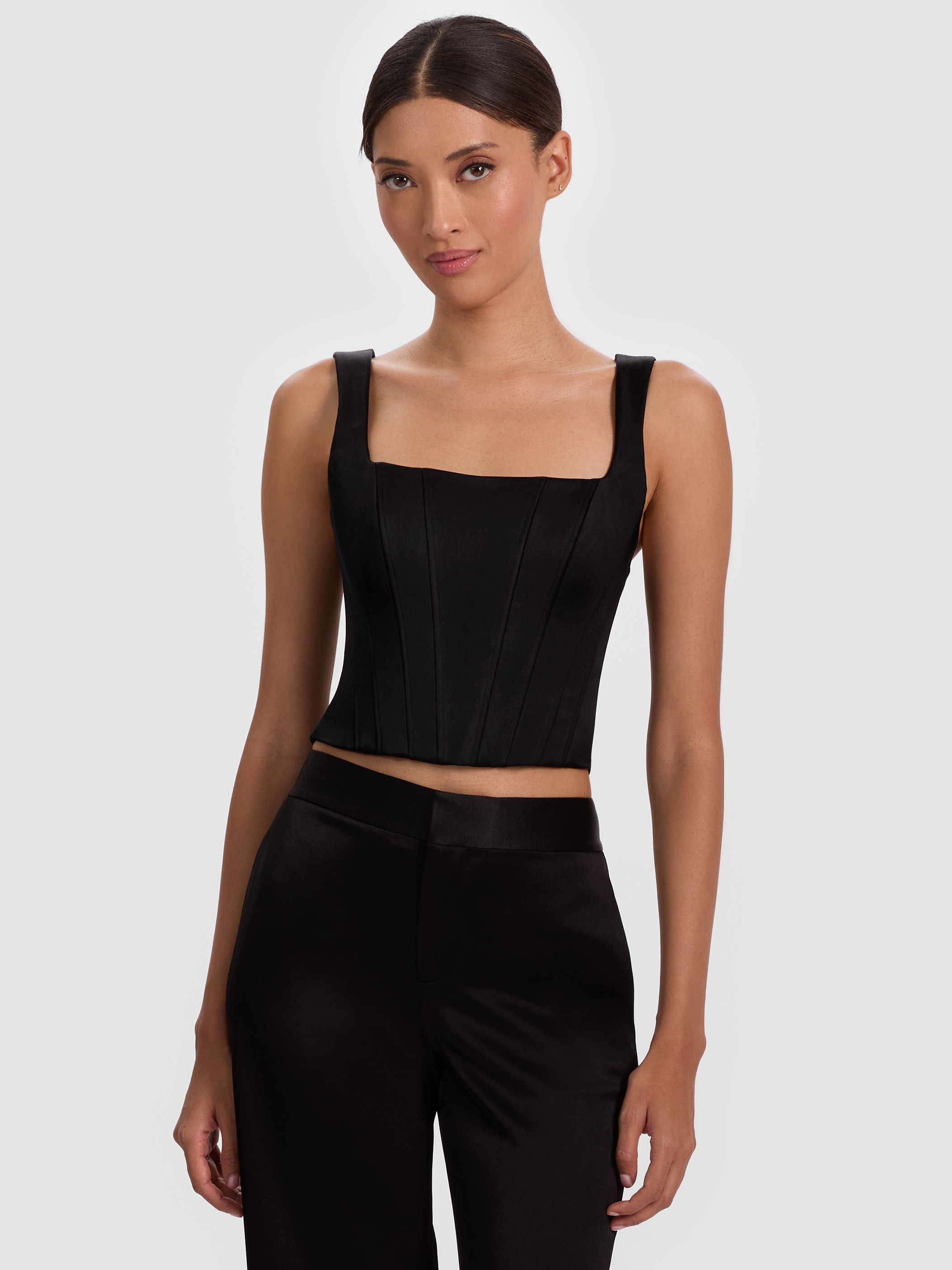 alice + olivia LILIANNA CORSET TOP
