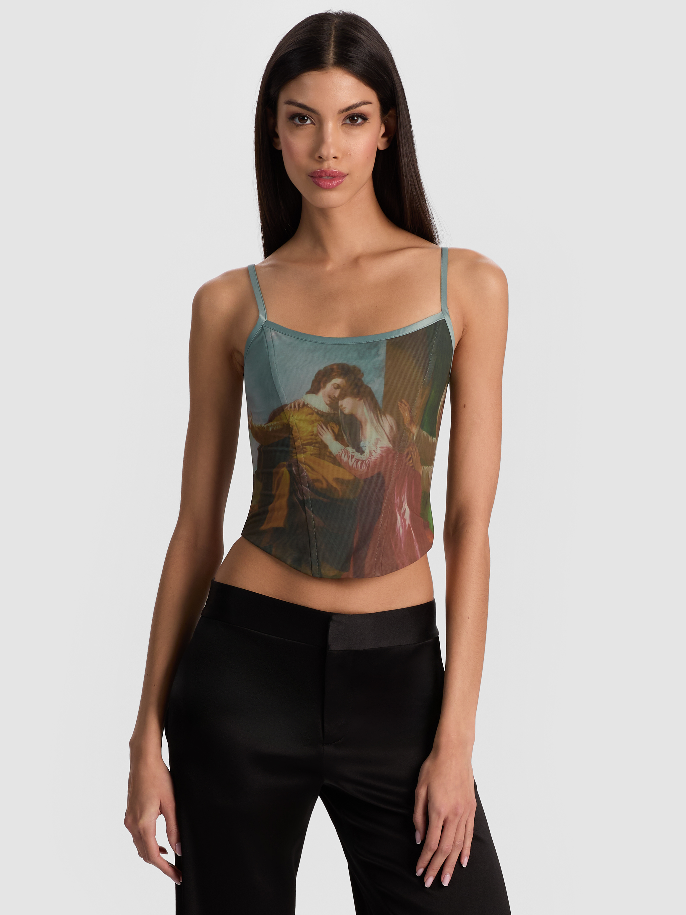 alice + olivia CRESSIDA CORSET TOP