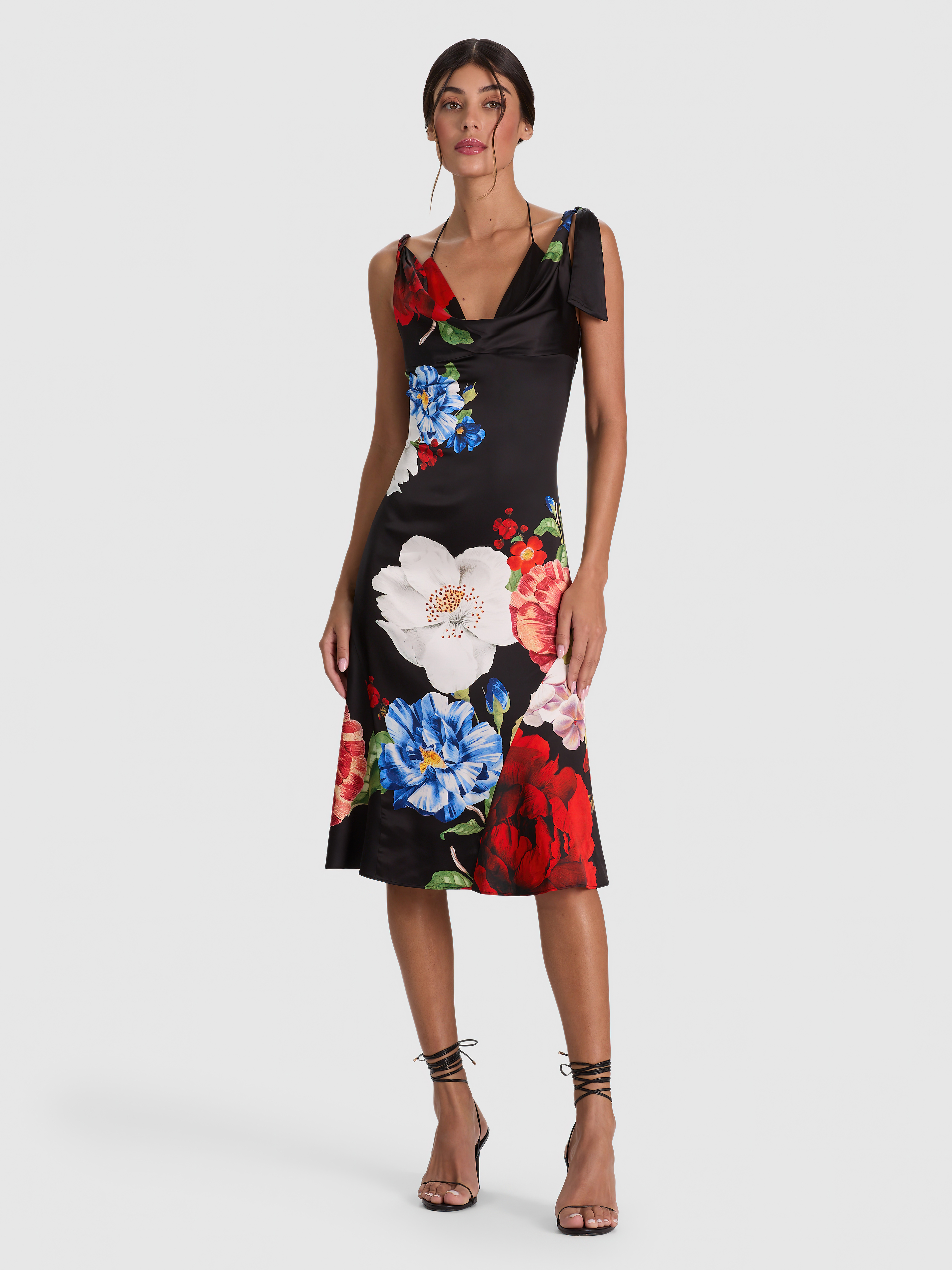 alice + olivia ABIGAIL BIKINI MIDI DRESS