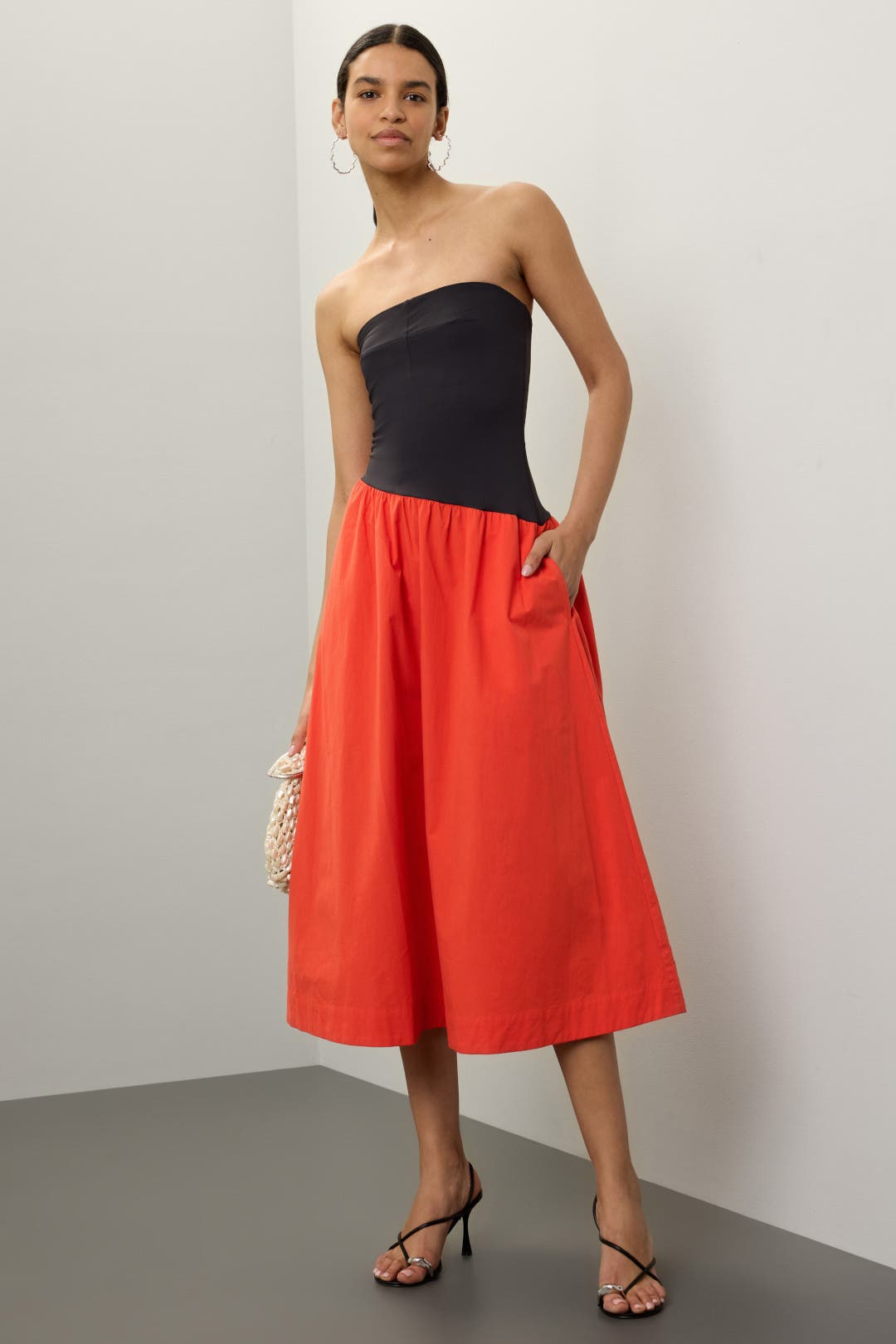 Ciao Lucia Tadeo Dress Red-black