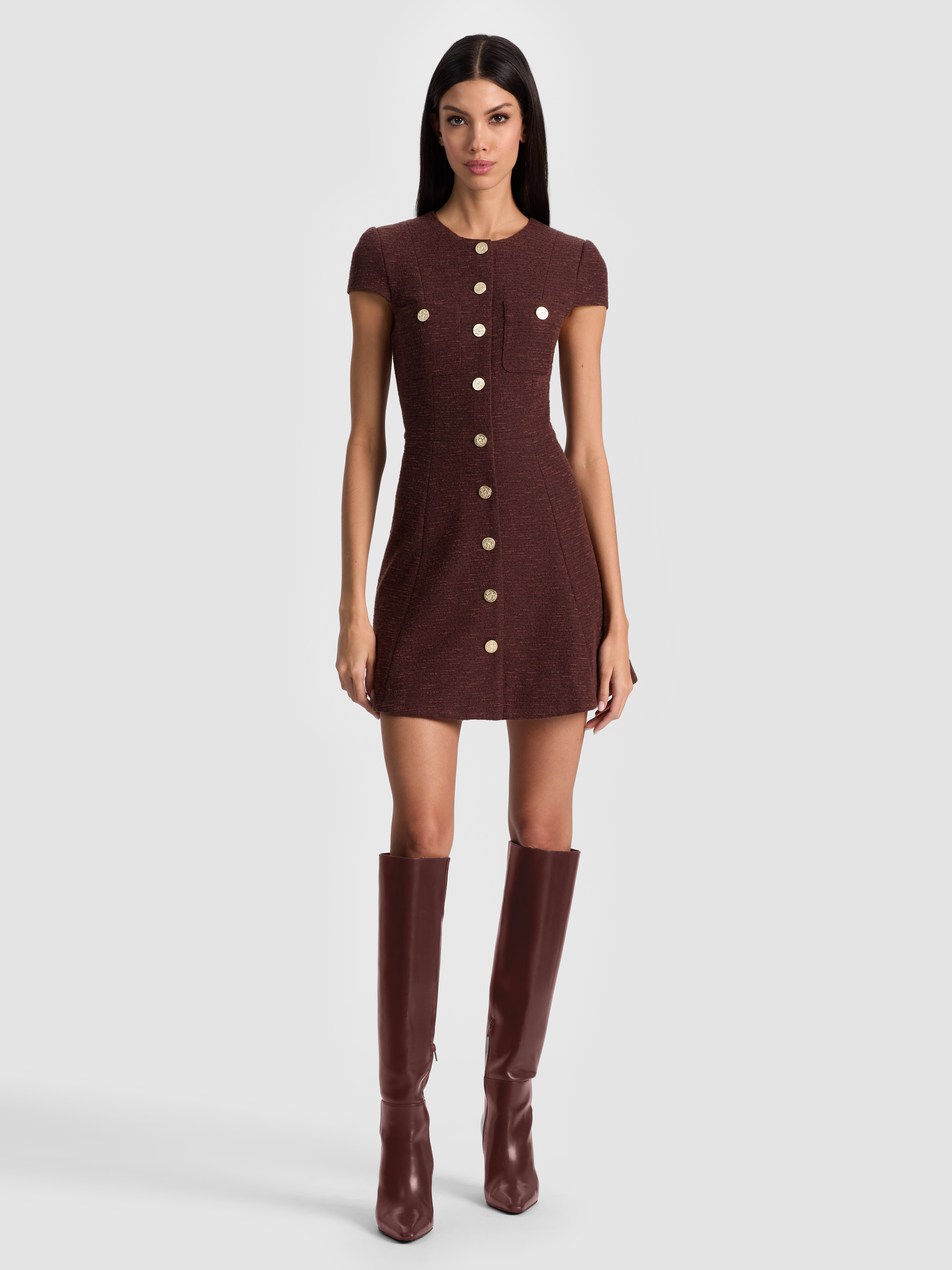 alice + olivia SHILOH MINI DRESS