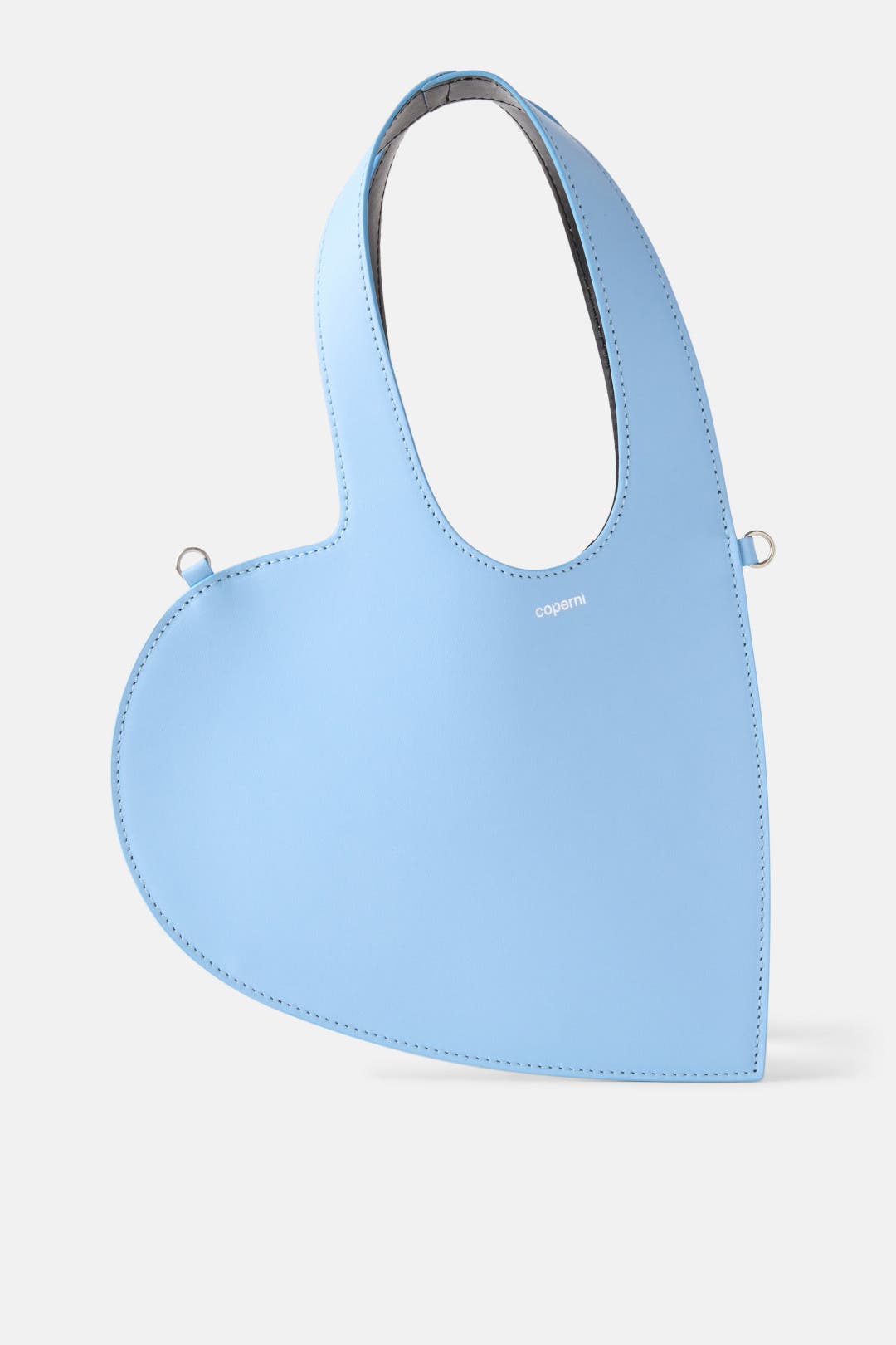 Coperni Crossbody Heart Tote Bag Blue
