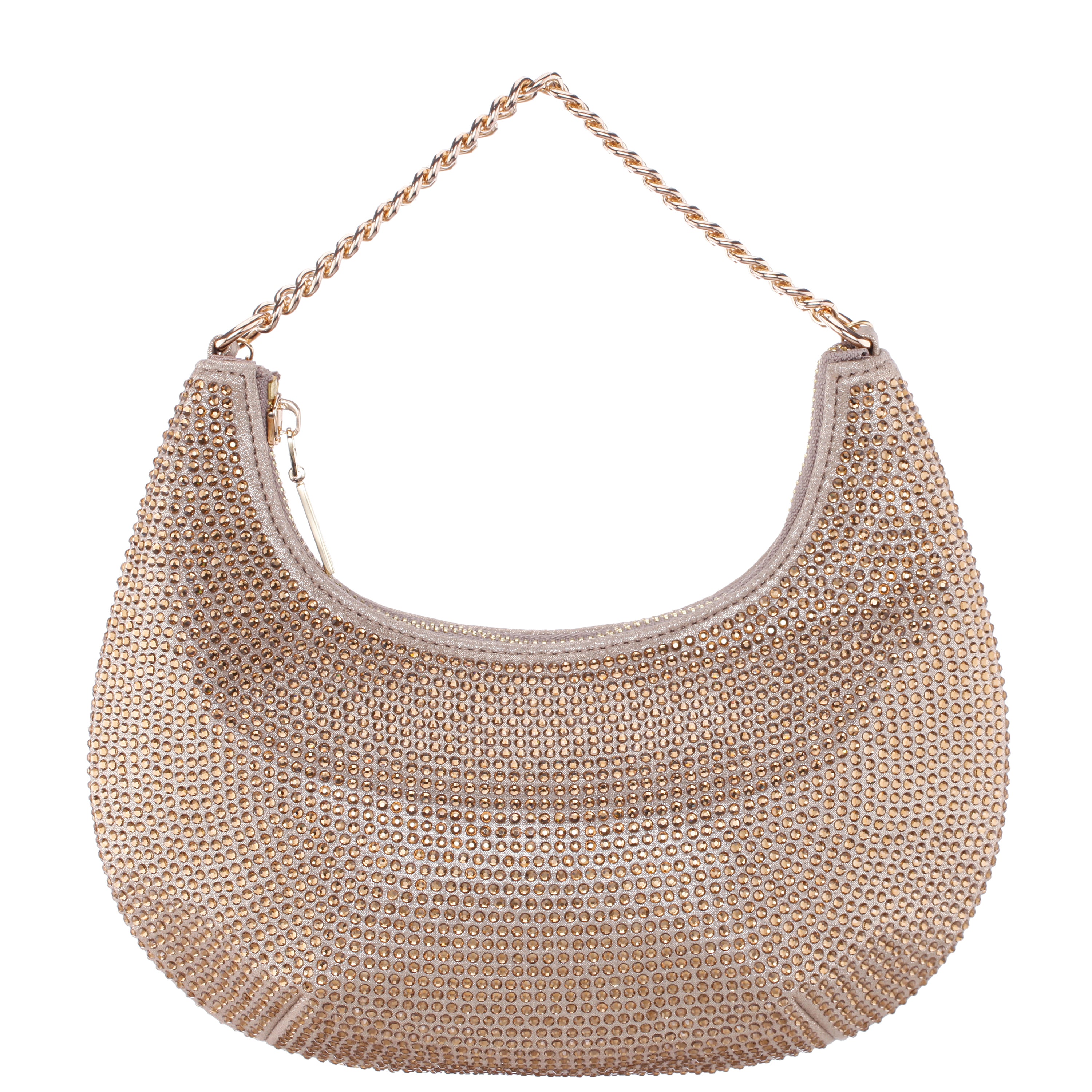 Womens Daryn Gold Glass Crystal Crossbody Bag