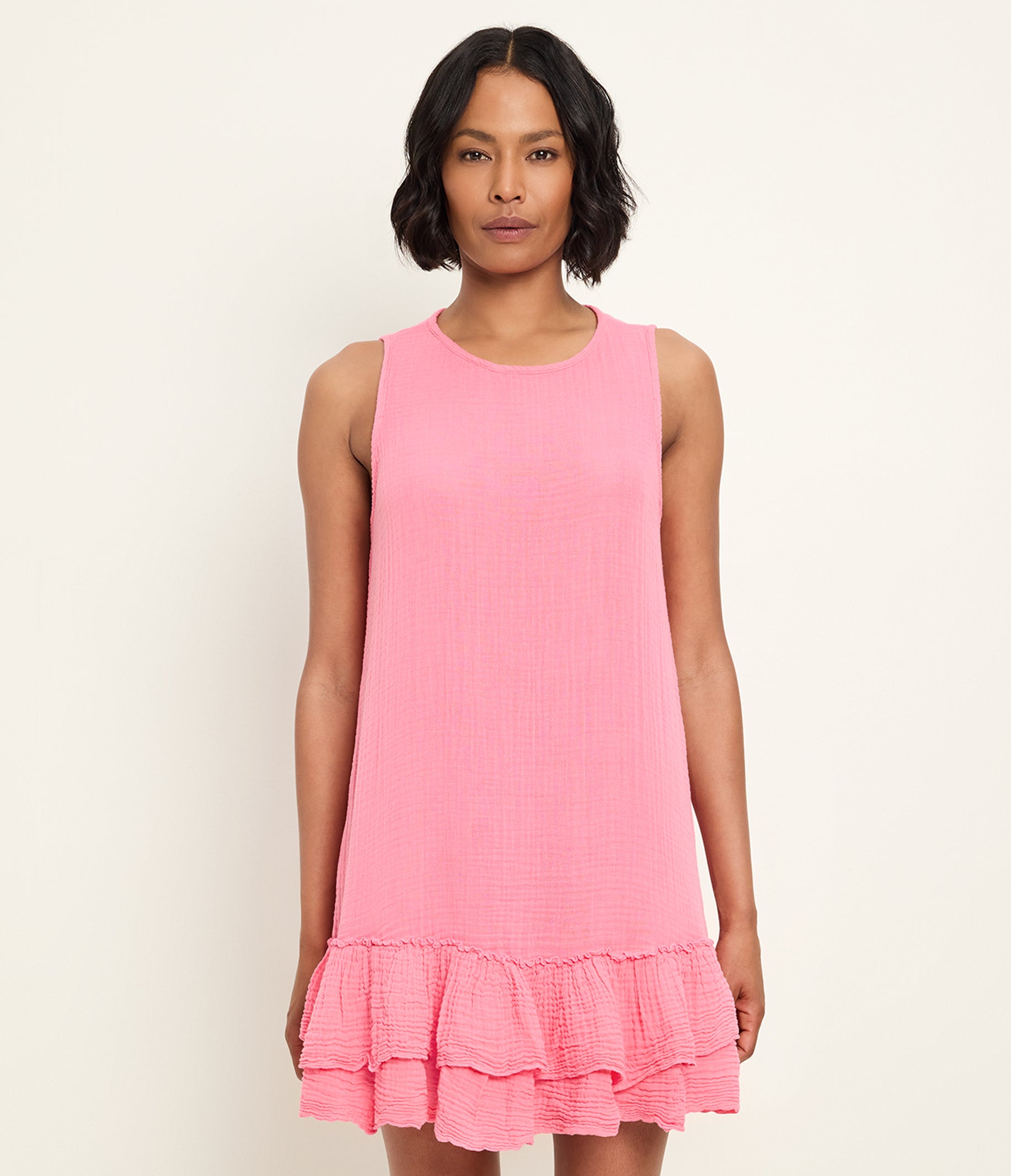 Dhaliah Ruffle Mini Dress
