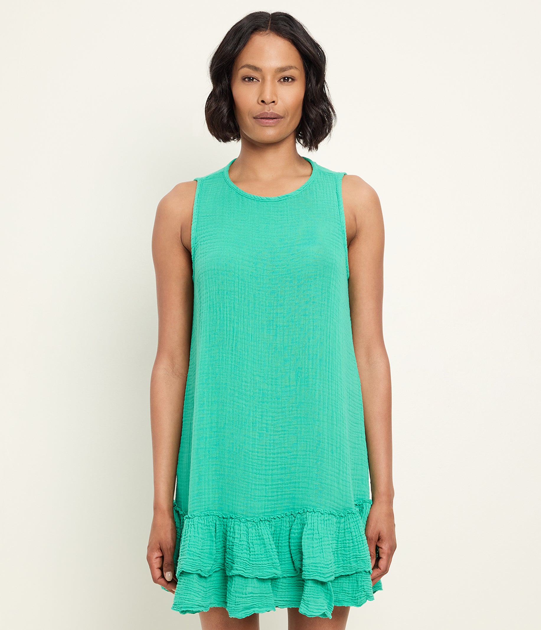 Dhaliah Ruffle Mini Dress