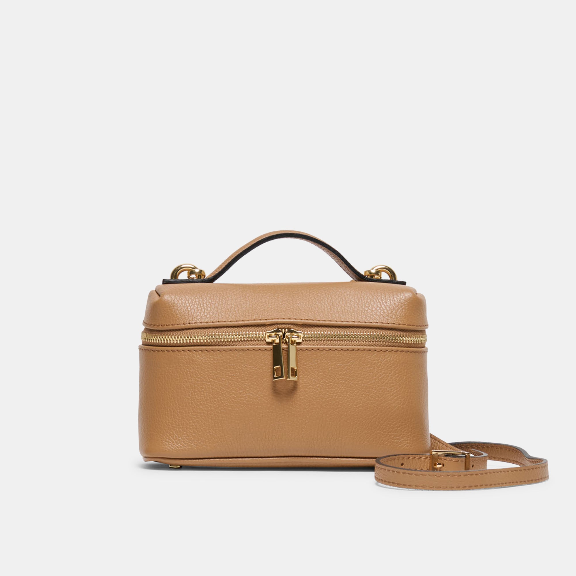 Leony Crossbody Bag in Tan Leather By Dolce Vita
