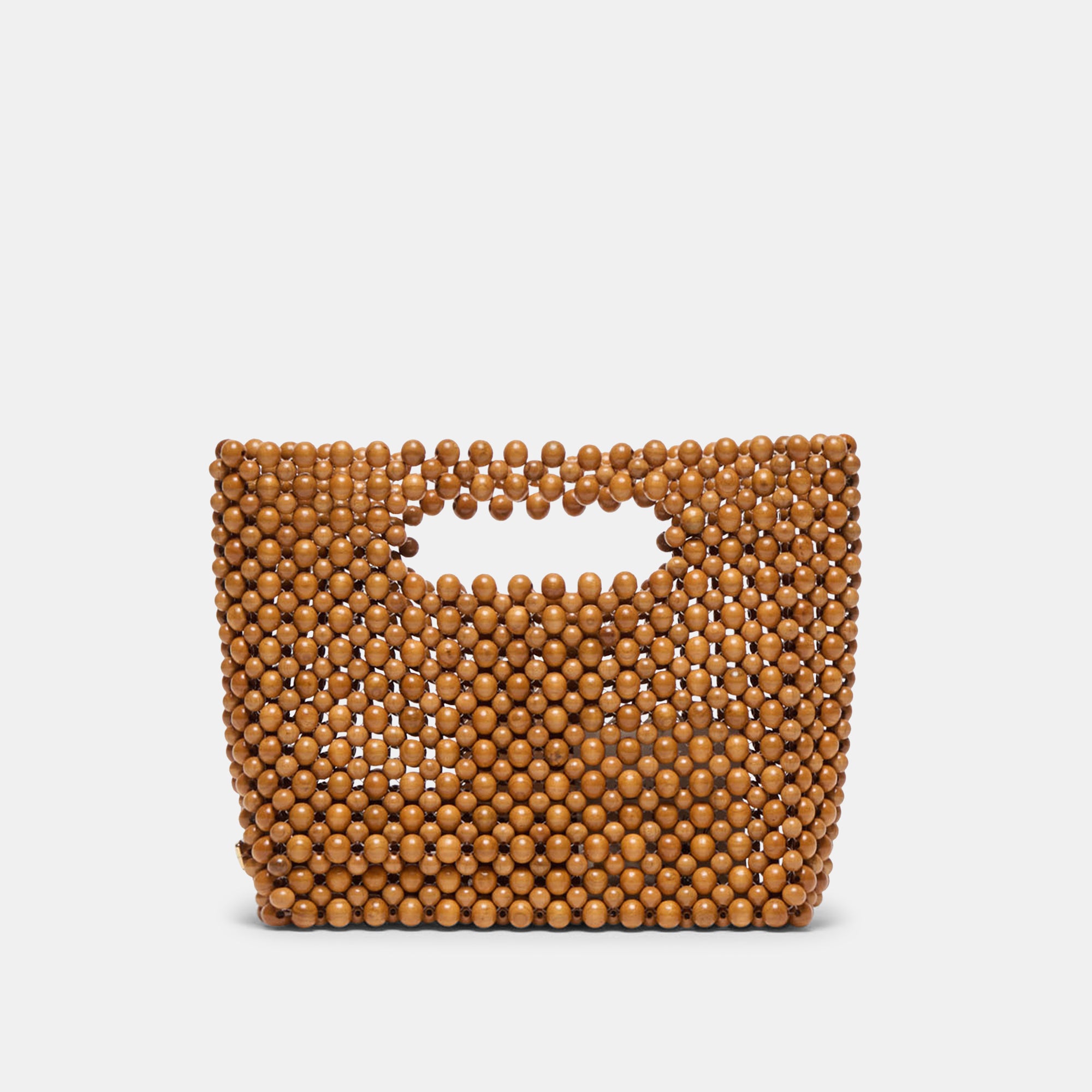 Linzy Handbag in Natural Wood By Dolce Vita