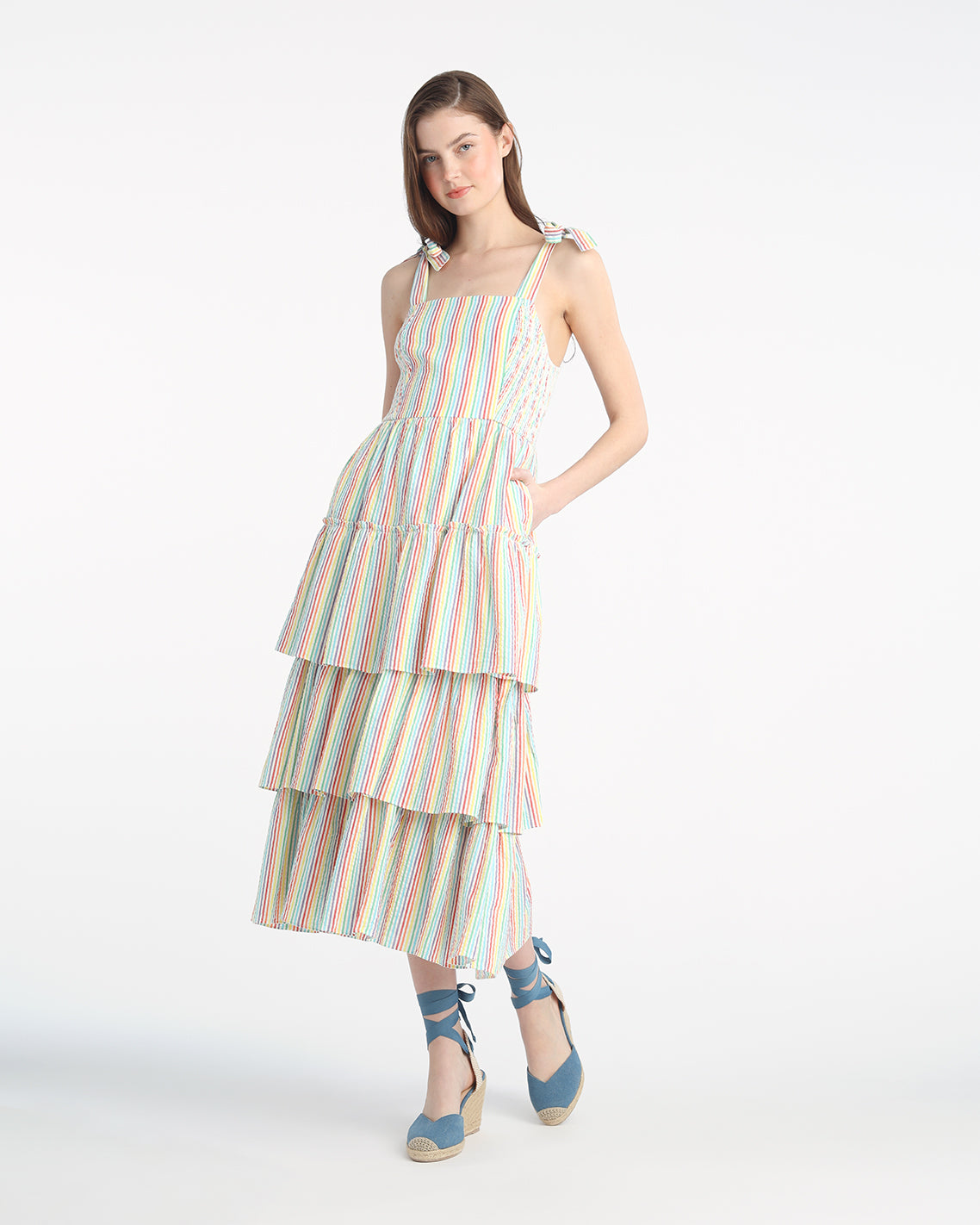 Taylor Tiered Midi Dress