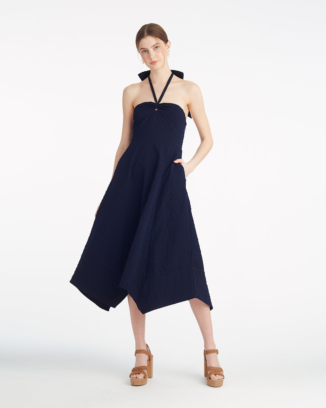 Violeta Halter Neck Dress