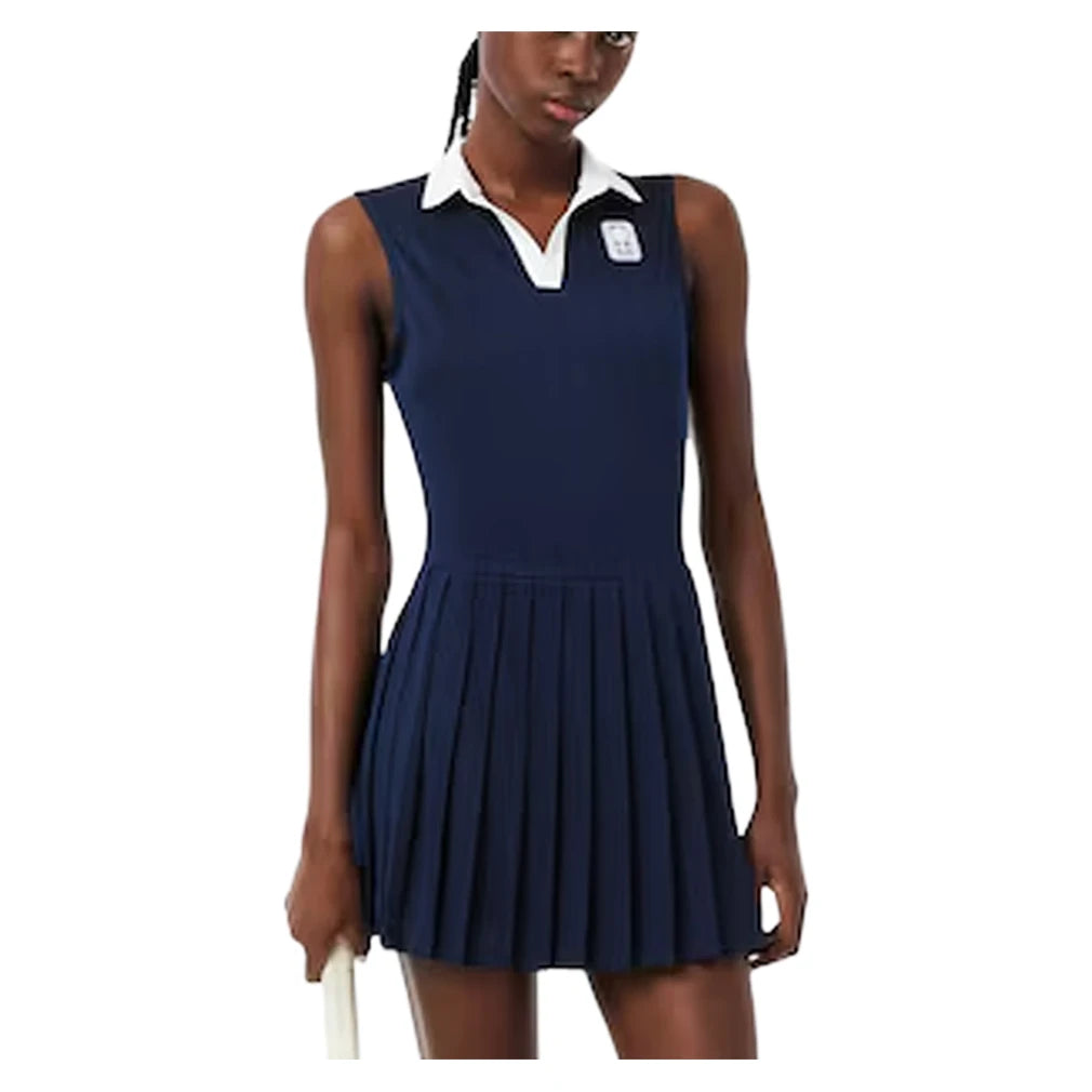 Women's Heritage Technical Tennis Dress - Navy R