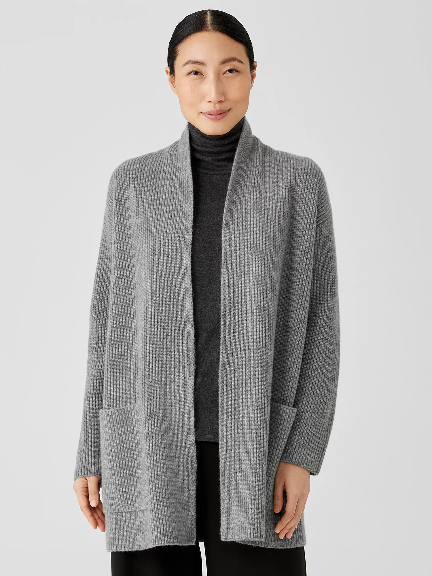 Recycled Cashmere Wool Cardigan
