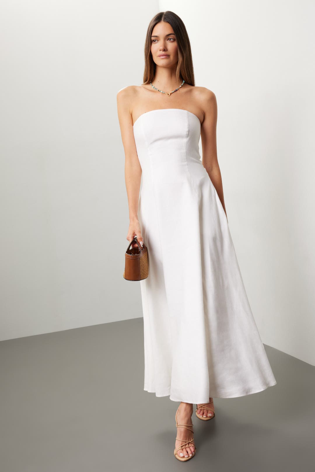 Favorite Daughter Favorite Linen Dress White