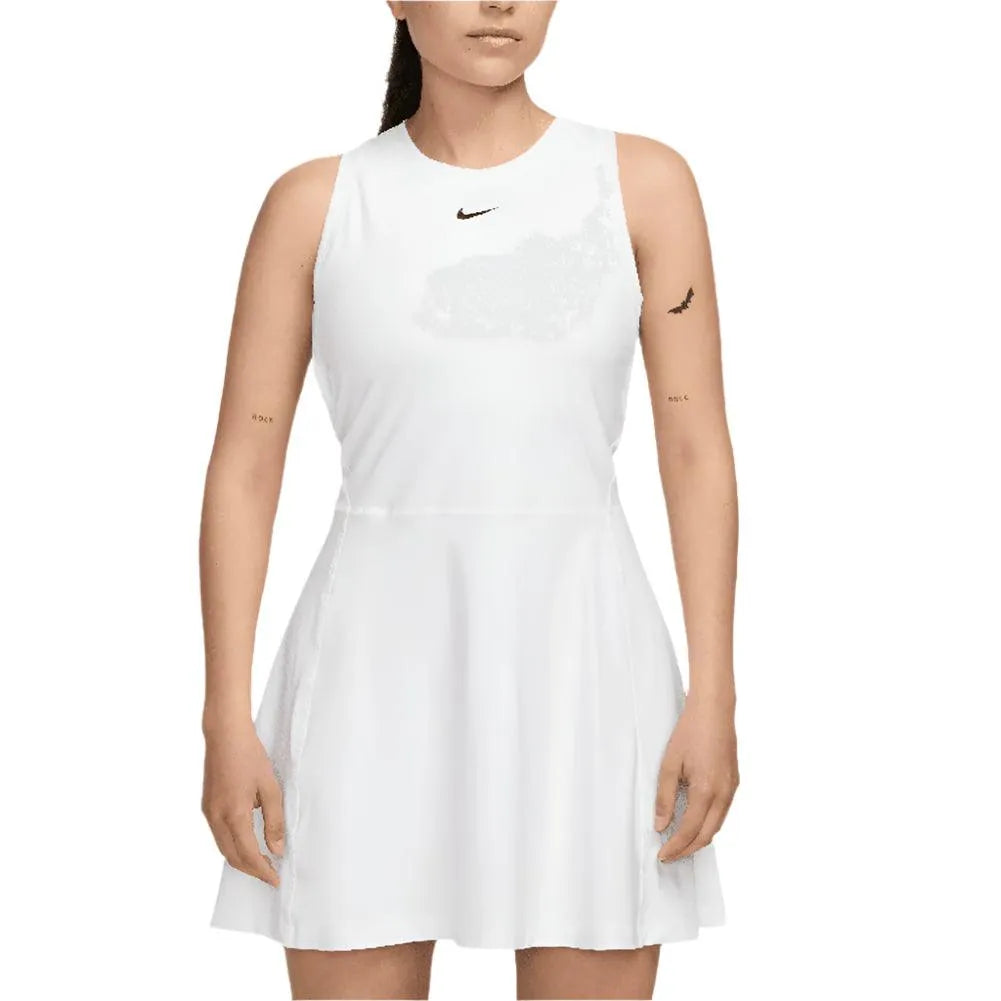 Women's Dri-Fit Victory Tennis Dress - WhiteBlack