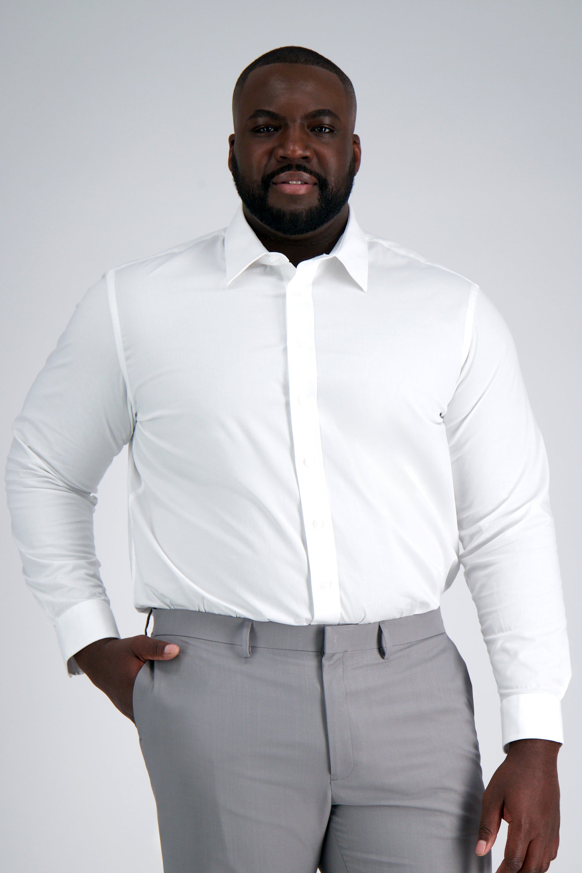 Haggar Premium Comfort Tall Dress Shirt