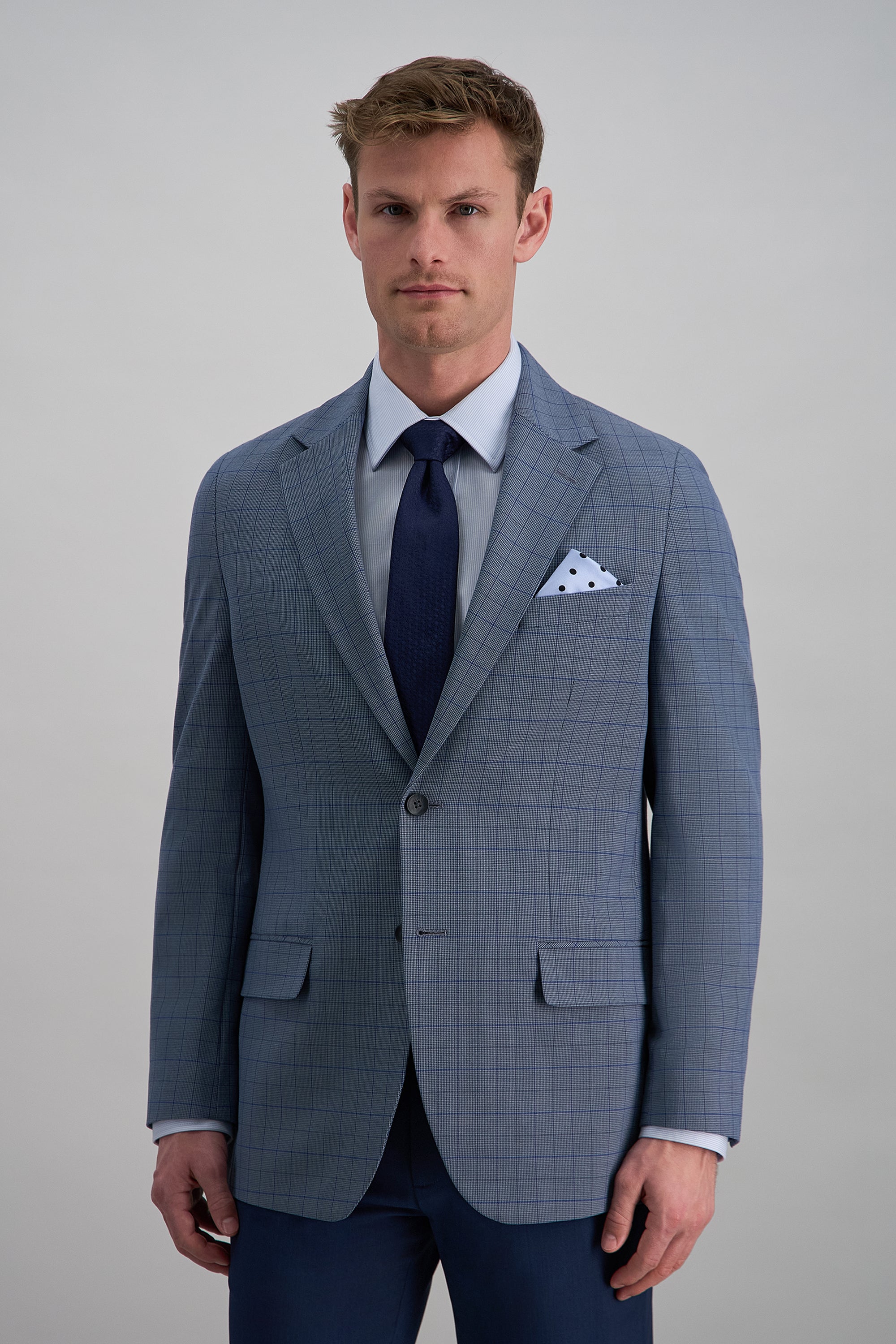 Haggar Premium Stretch Windowpane Sport Coat
