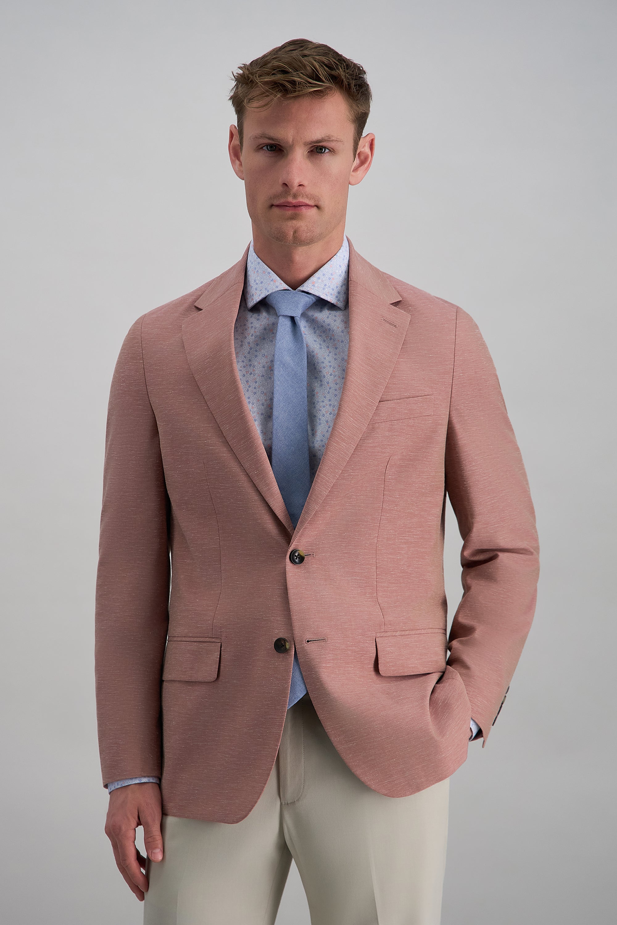 Haggar Linen Slub Sport Coat
