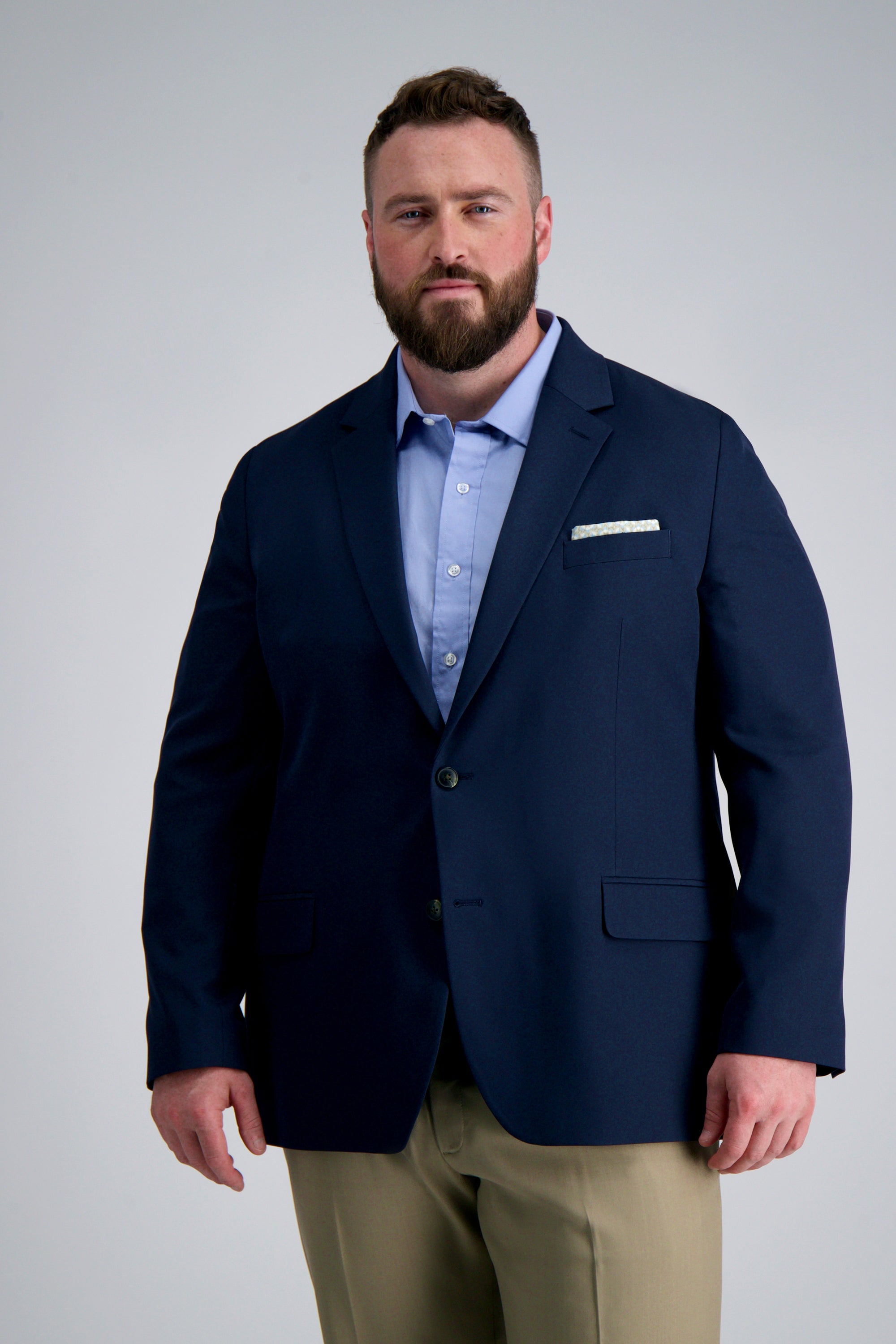 Haggar The Active Series Big & Tall Stretch Gabardine Sport Coat