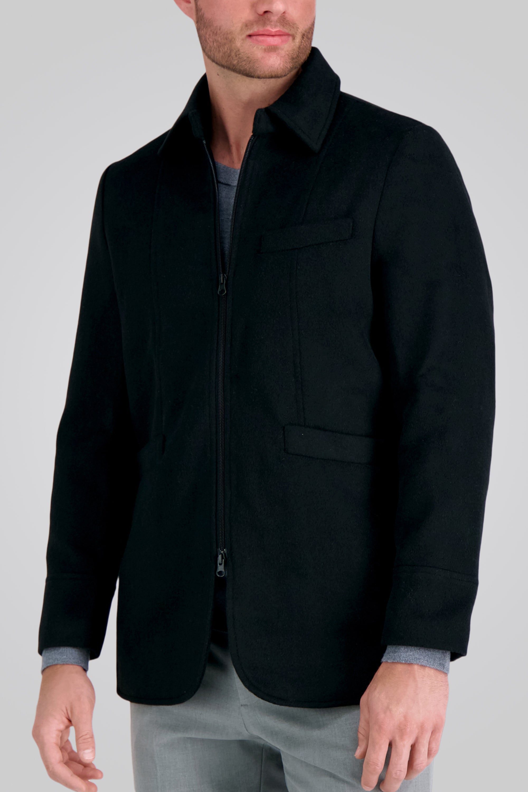 Haggar Full Zip Coat