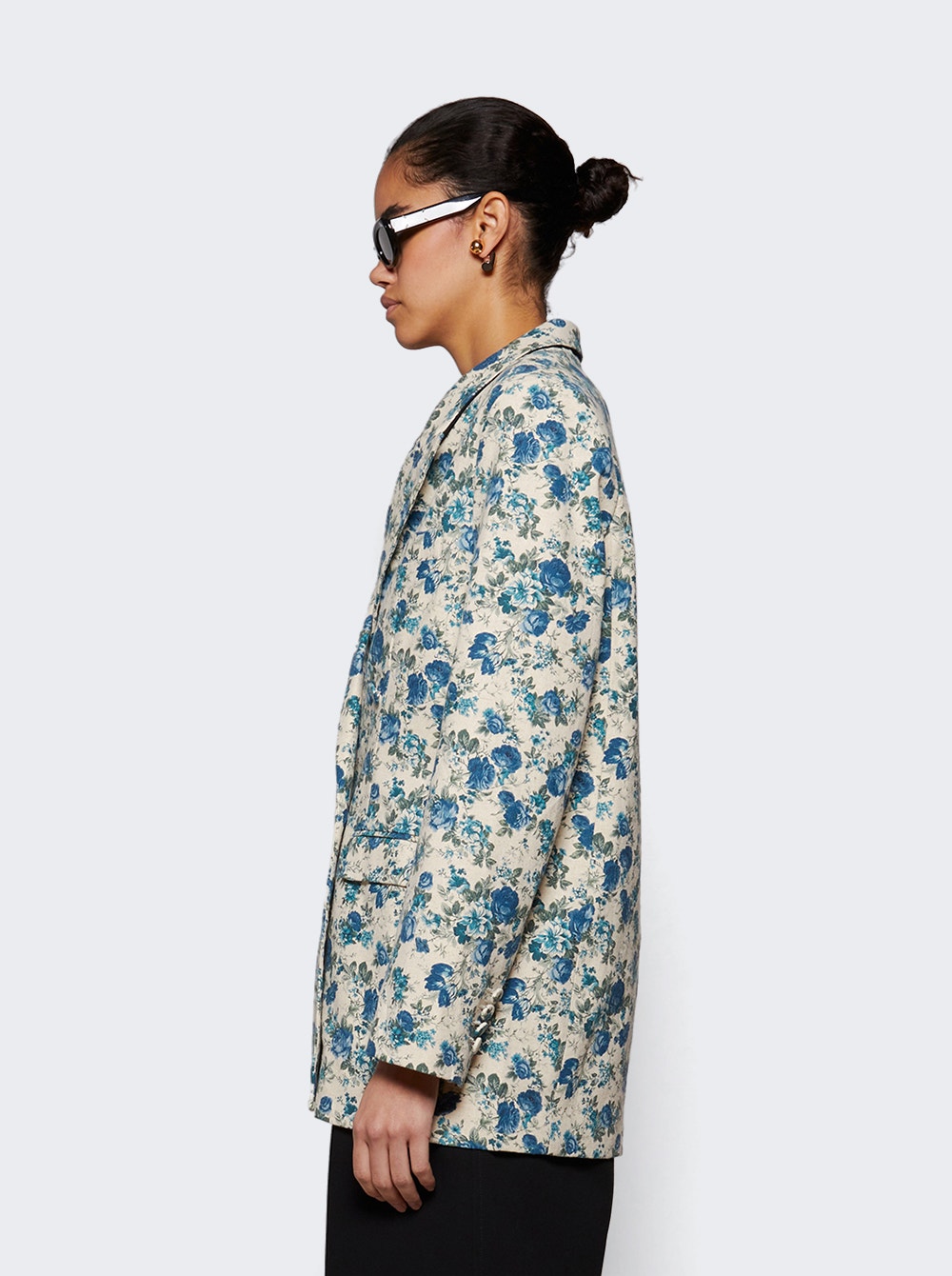 Parker Blazer Blue Floral