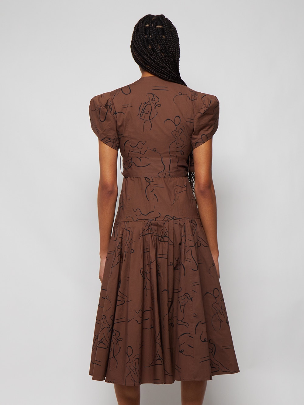 Glades Dress Nude Brown Bodies
