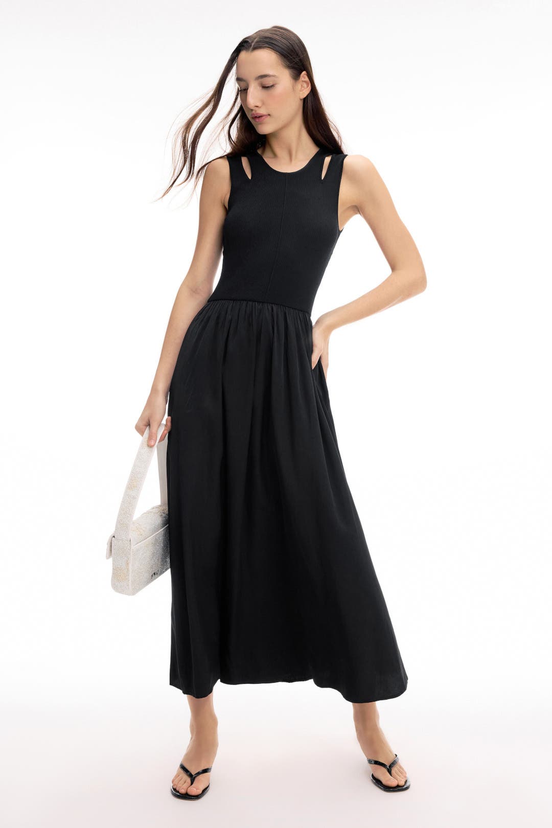 Lioness Pirouette Maxi Dress Black