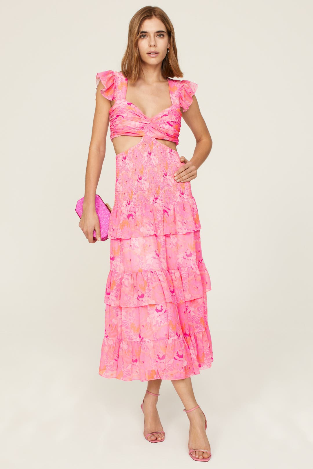Likely Neely Dress Pink-multicolored-print