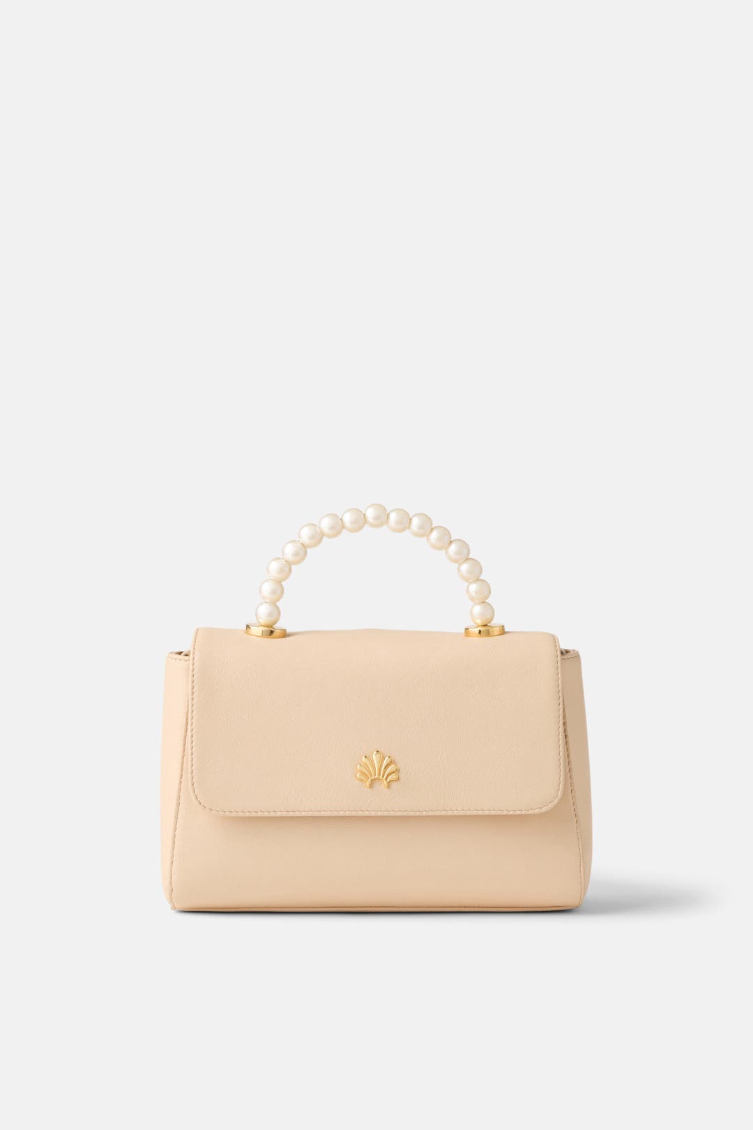 Lele Sadoughi Tabitha Top Handle Crossbody Bag Cream